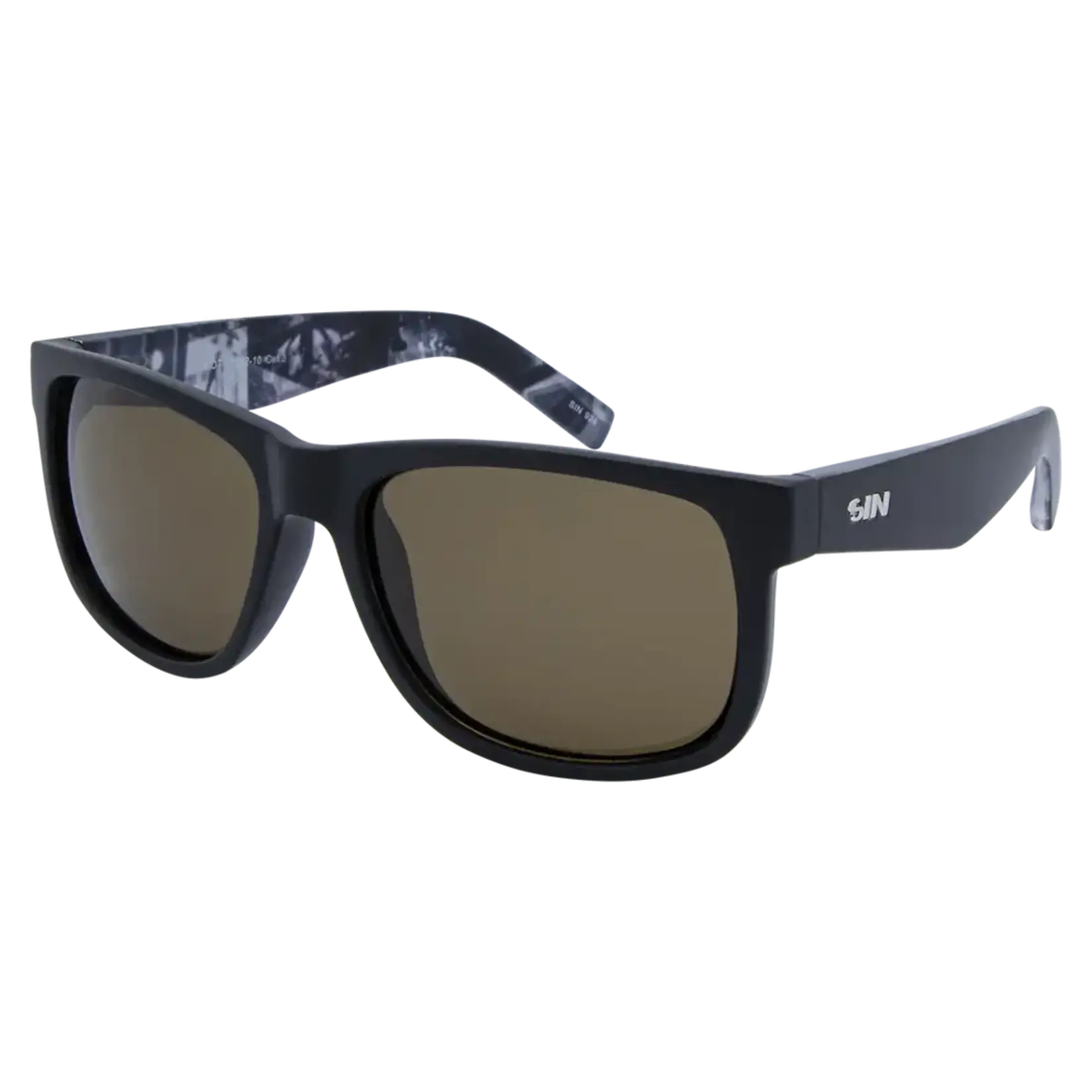 Sin Eyewear Riot Sunglasses - Black & Brown