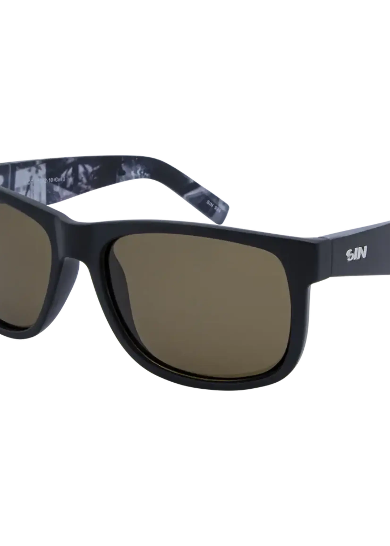 Sin Eyewear Riot Sunglasses - Black & Brown