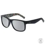 Sin Eyewear Riot Sunglasses - Black & Silver Flash