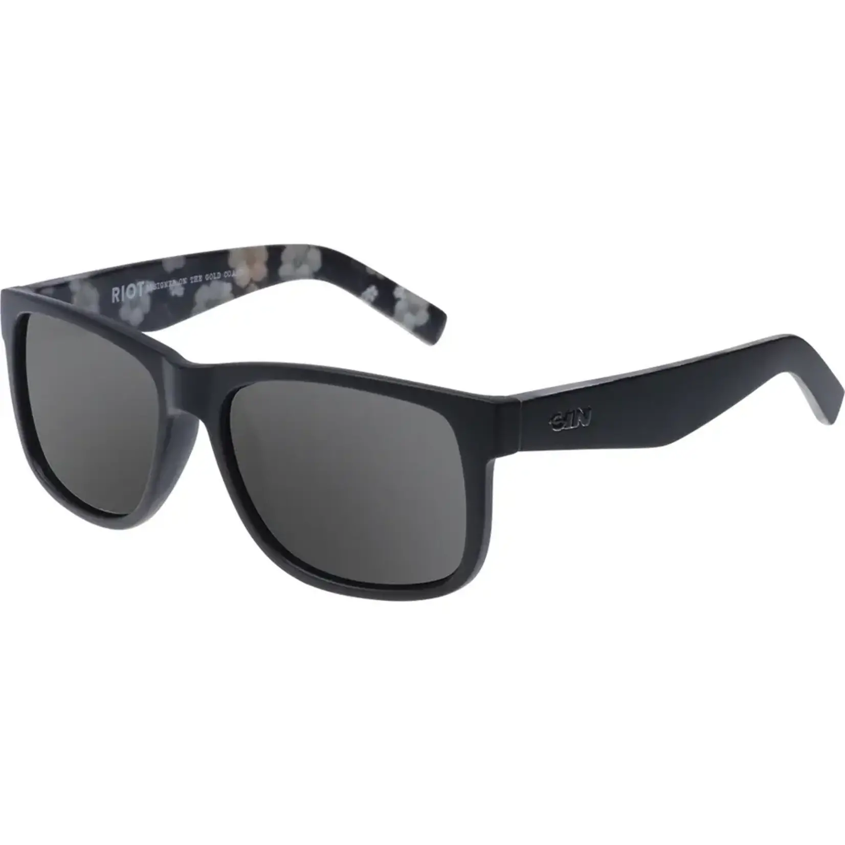 Sin Eyewear Riot Sunglasses - Black & Smoke