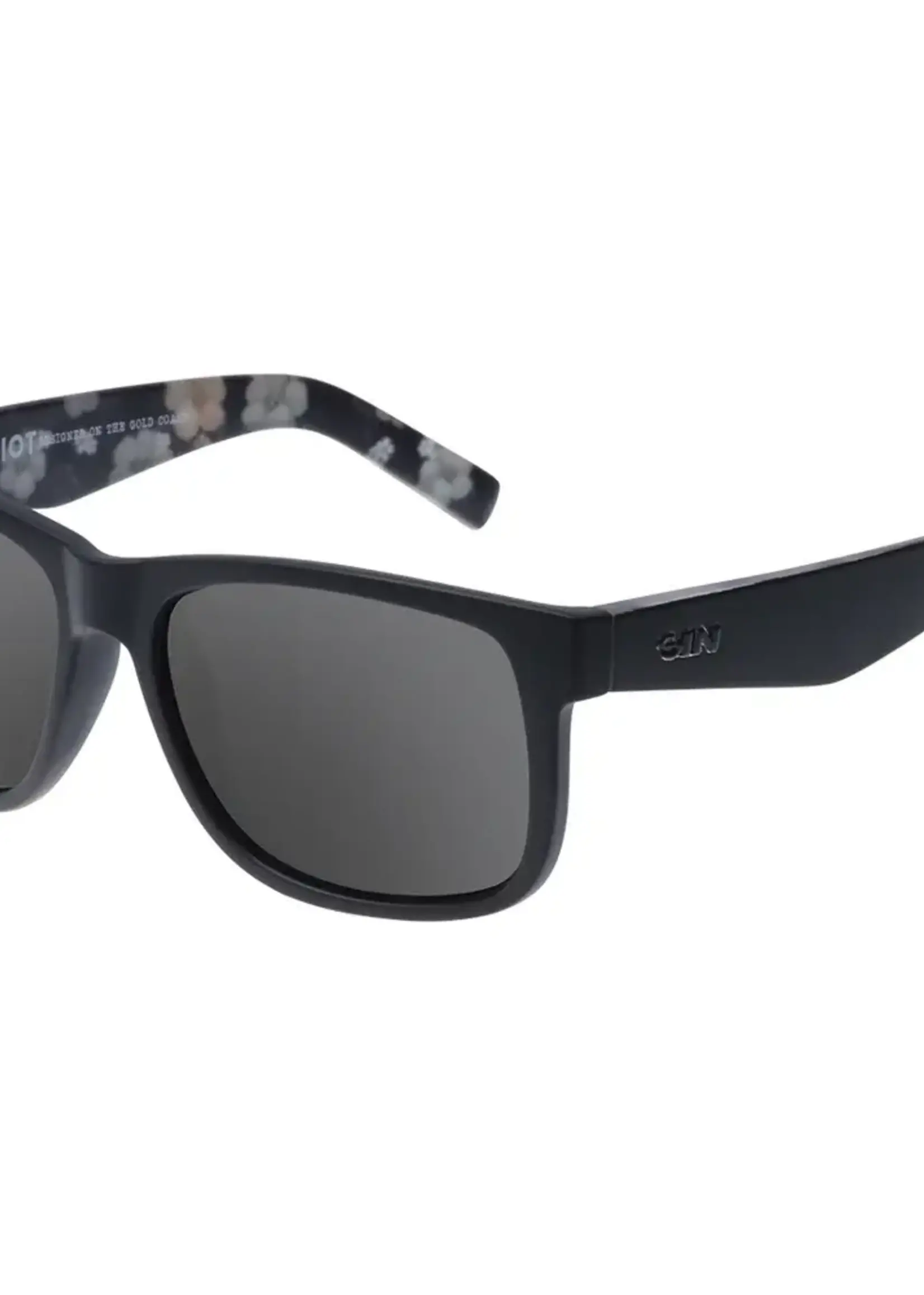 Sin Eyewear Riot Sunglasses - Black & Smoke