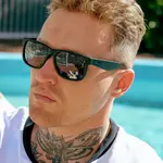 Sin Eyewear Riot Sunglasses - Black & Smoke
