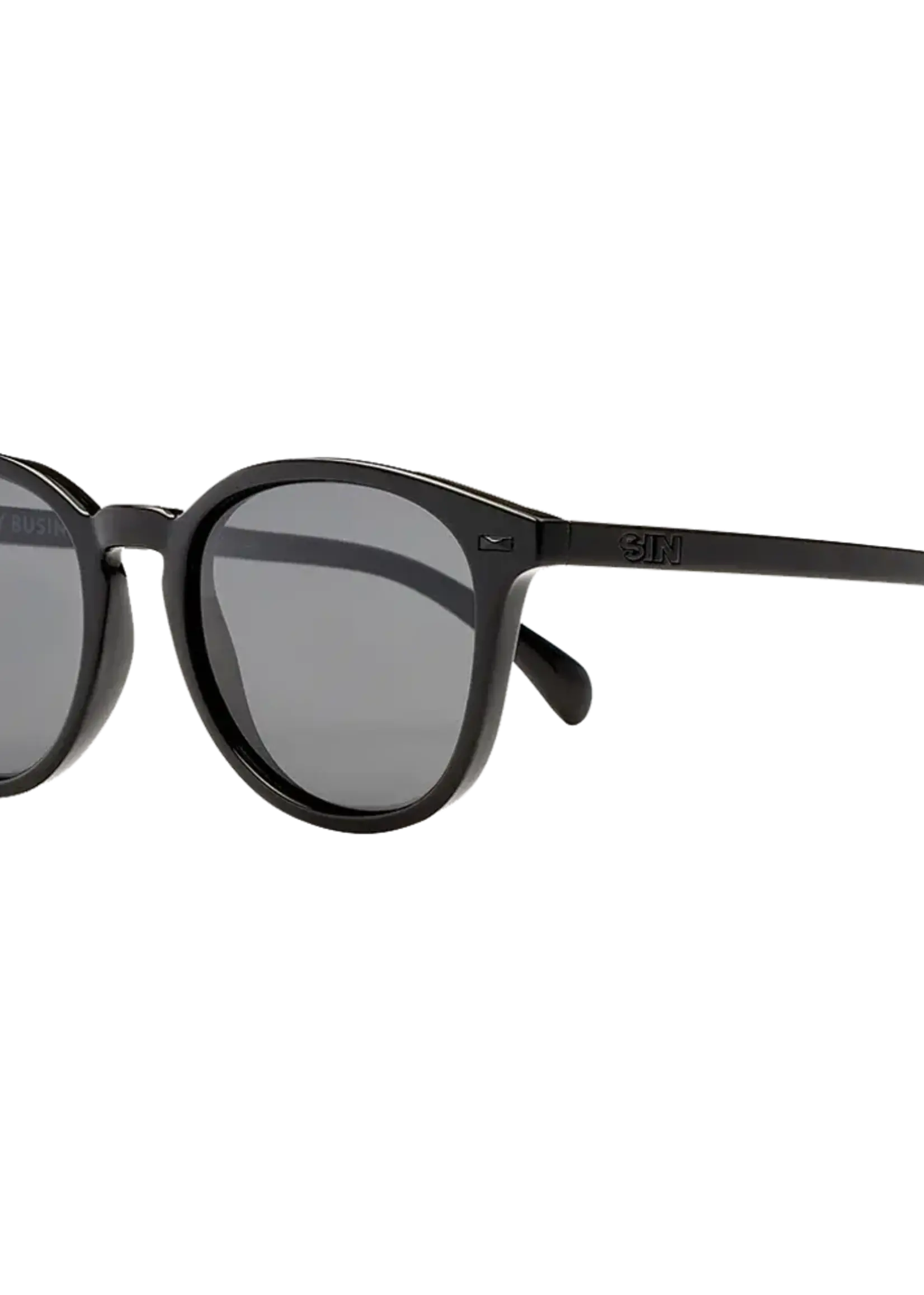Sin Eyewear Risky Business Sunglasses - Black Smoke