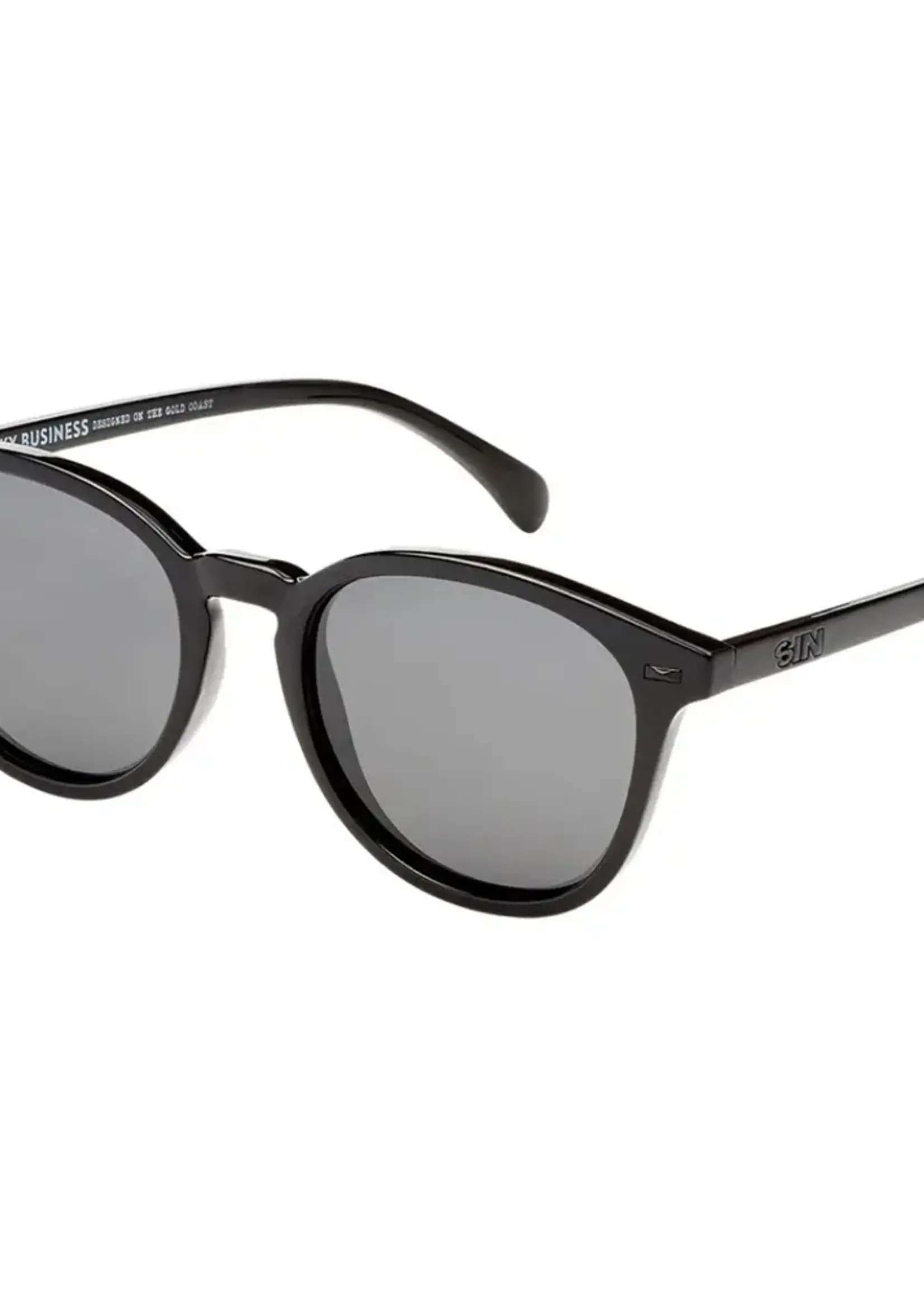 Sin Eyewear Risky Business Sunglasses - Black Smoke