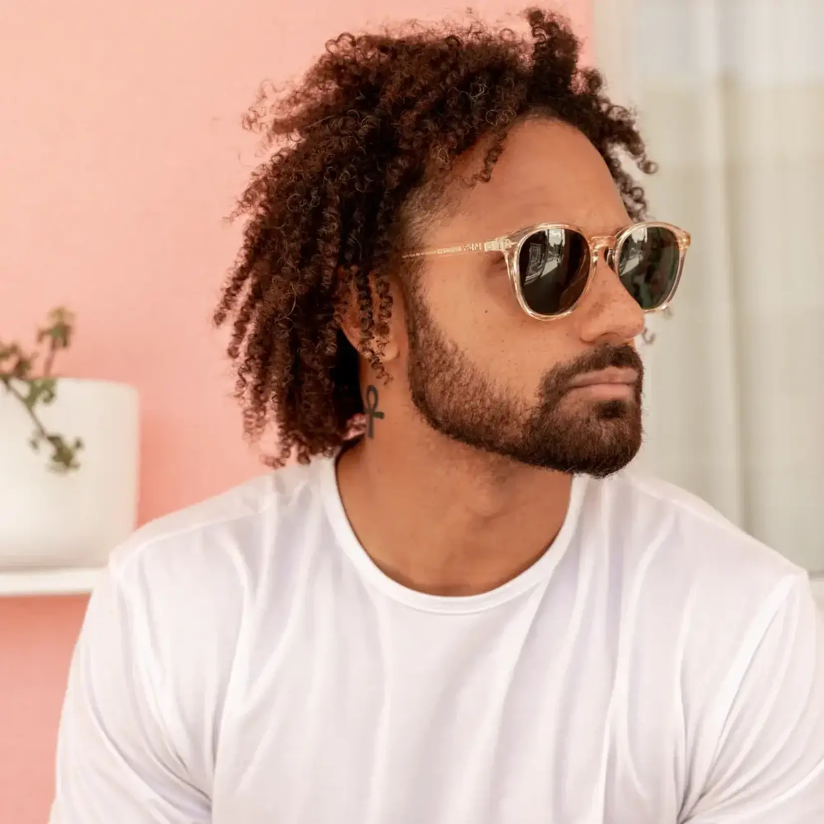 Sin Eyewear Risky Business Sunglasses - Champagne