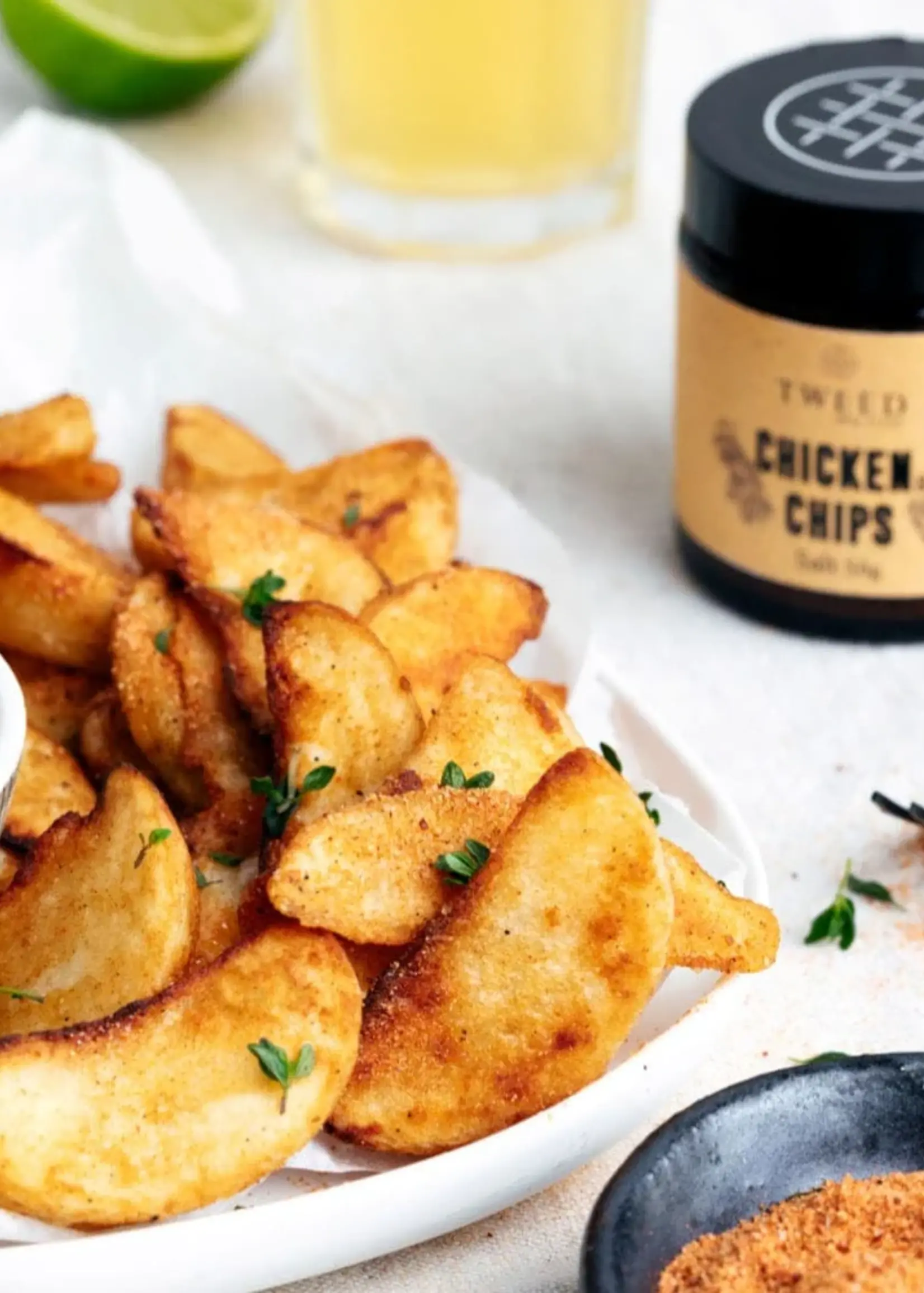 Tweed Real Food Chicken & Chips Salt - Jar 60g