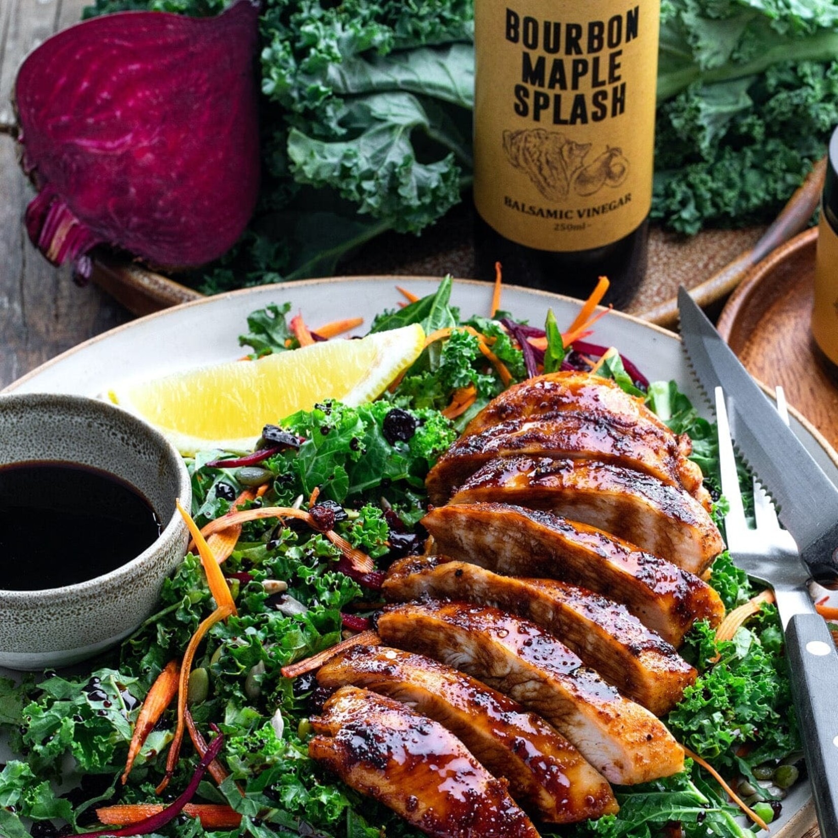 Tweed Real Food Bourbon Maple Splash Balsamic Vinegar