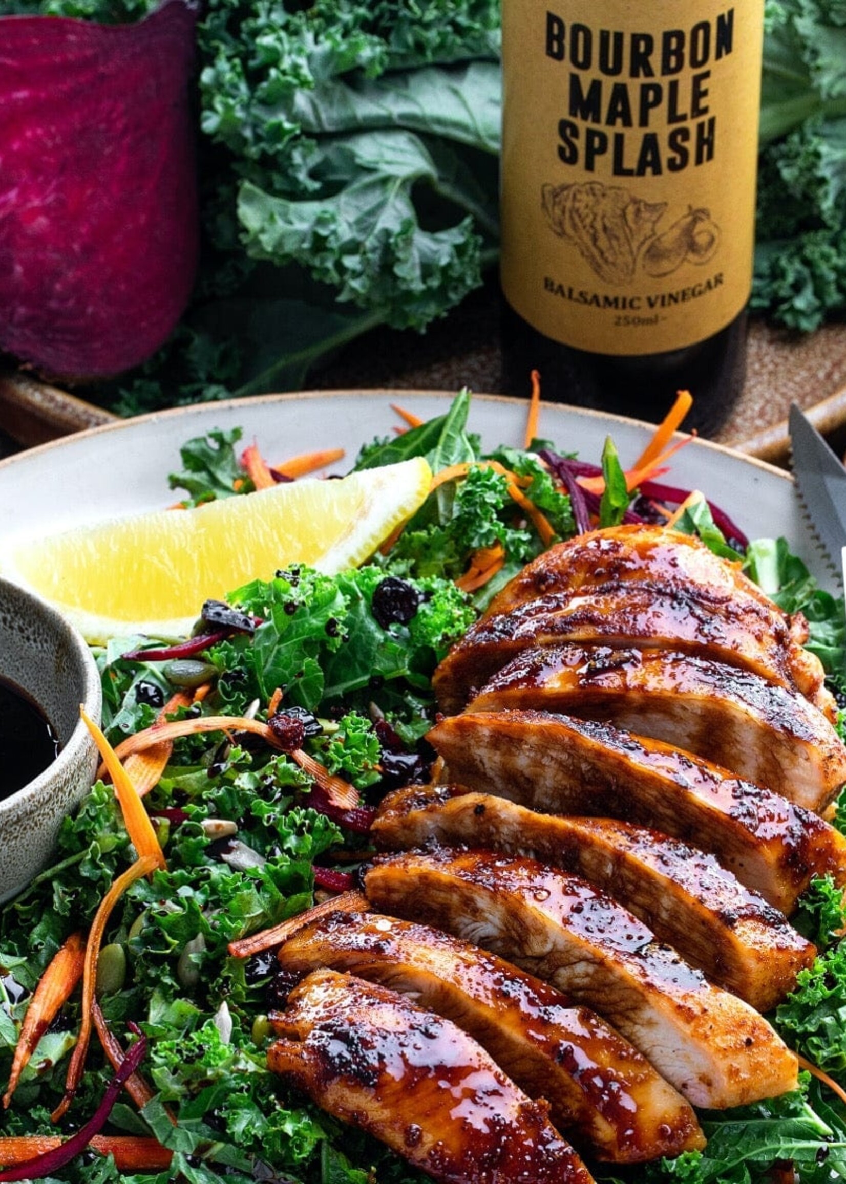 Tweed Real Food Bourbon Maple Splash Balsamic Vinegar