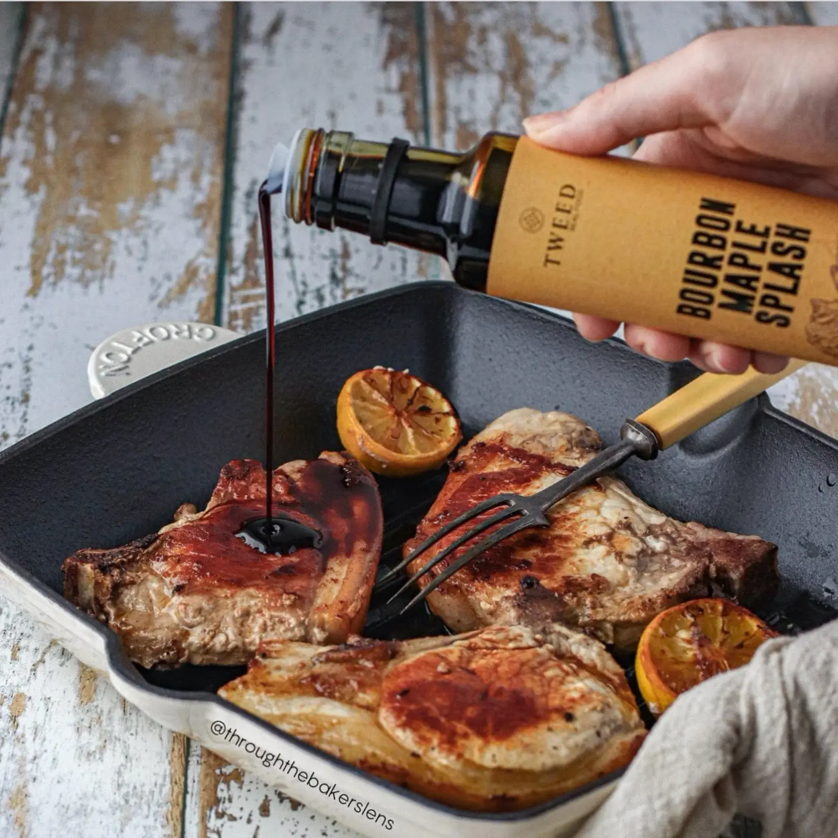 Tweed Real Food Bourbon Maple Splash Balsamic Vinegar