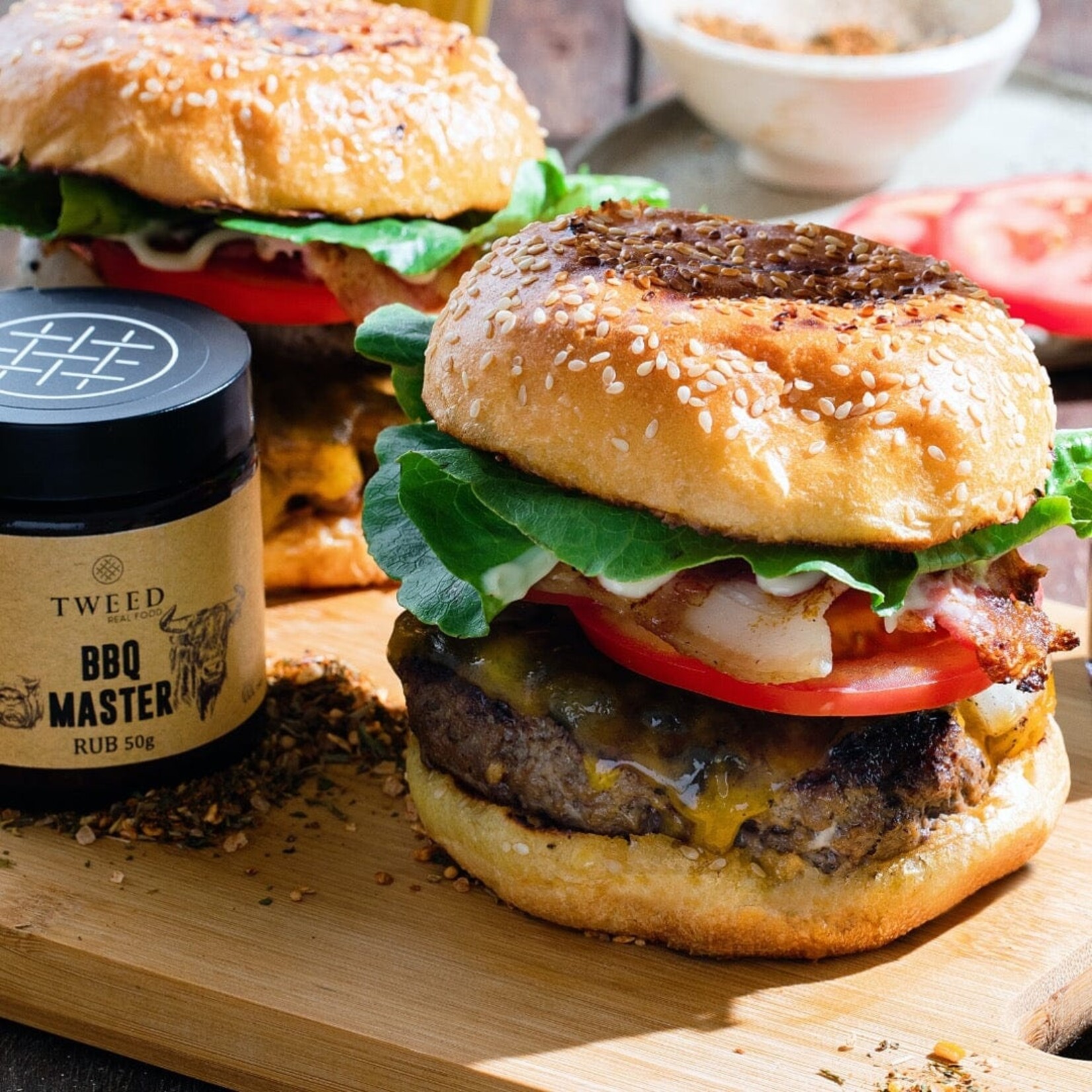 Tweed Real Food BBQ Master Rub - Jar 50g