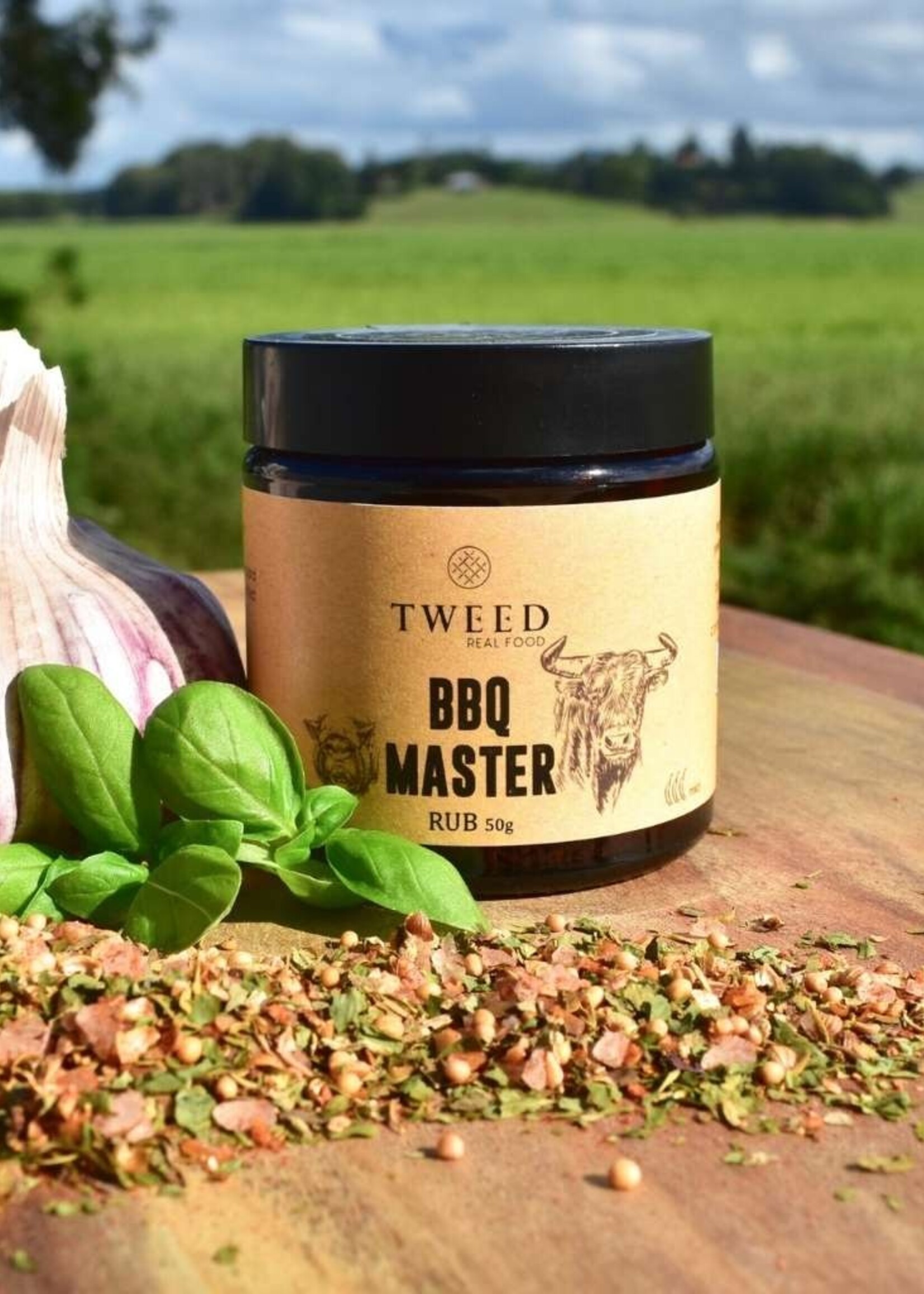 Tweed Real Food BBQ Master Rub - Jar 50g