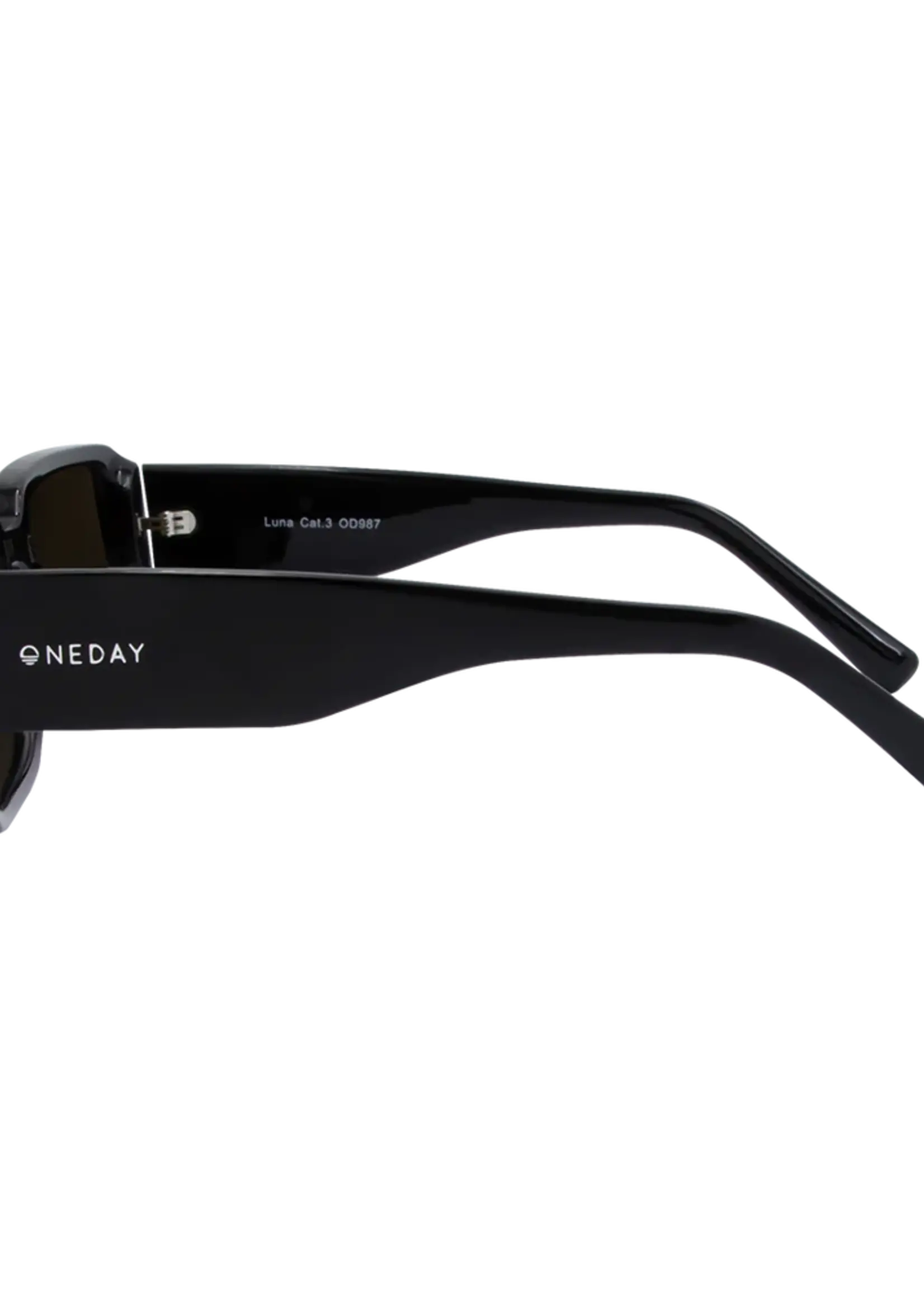 One Day Luna Sunglasses - Black Brown