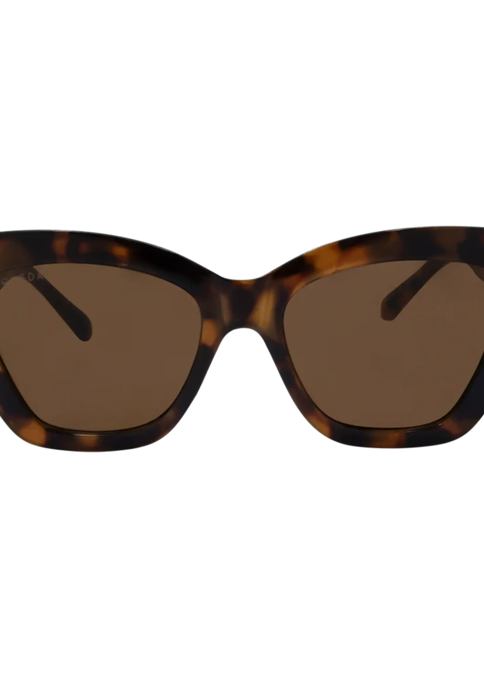 One Day Winona Sunglasses - Tortoise Brown