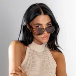 One Day Winona Sunglasses - Tortoise Brown