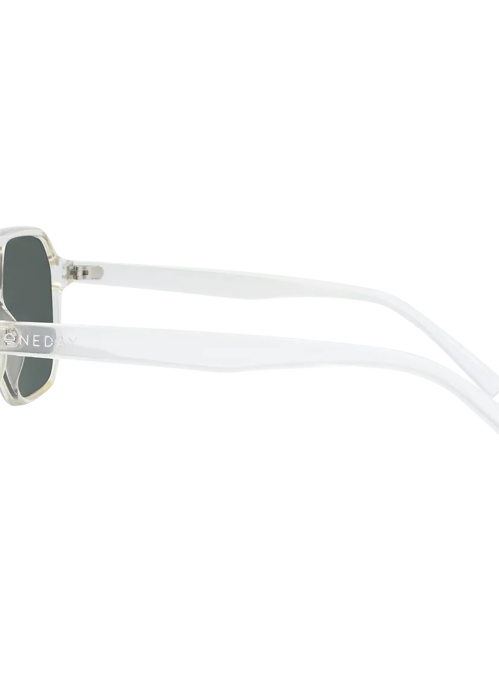 One Day Delilah Sunglasses - Champagne Green