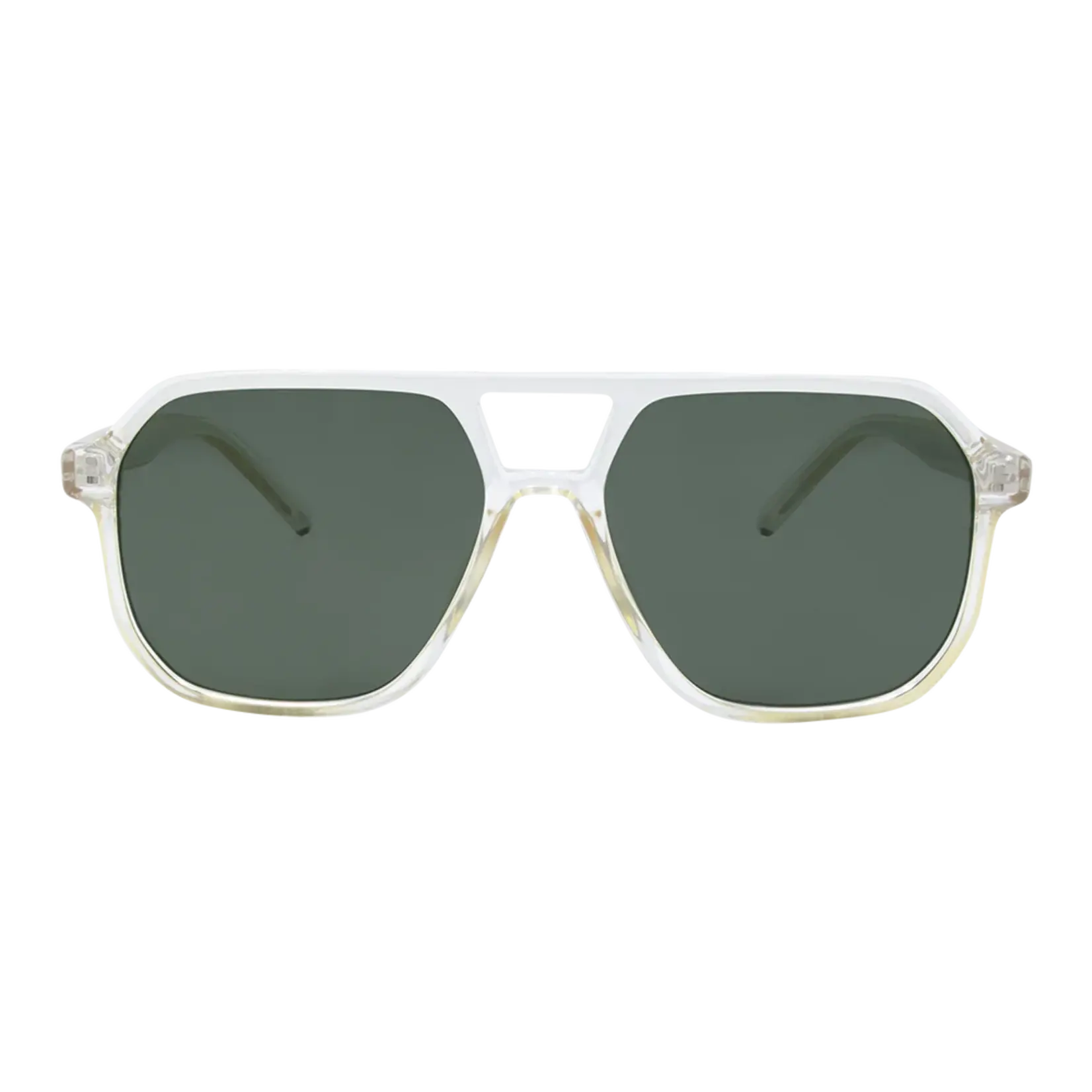 One Day Delilah Sunglasses - Champagne Green