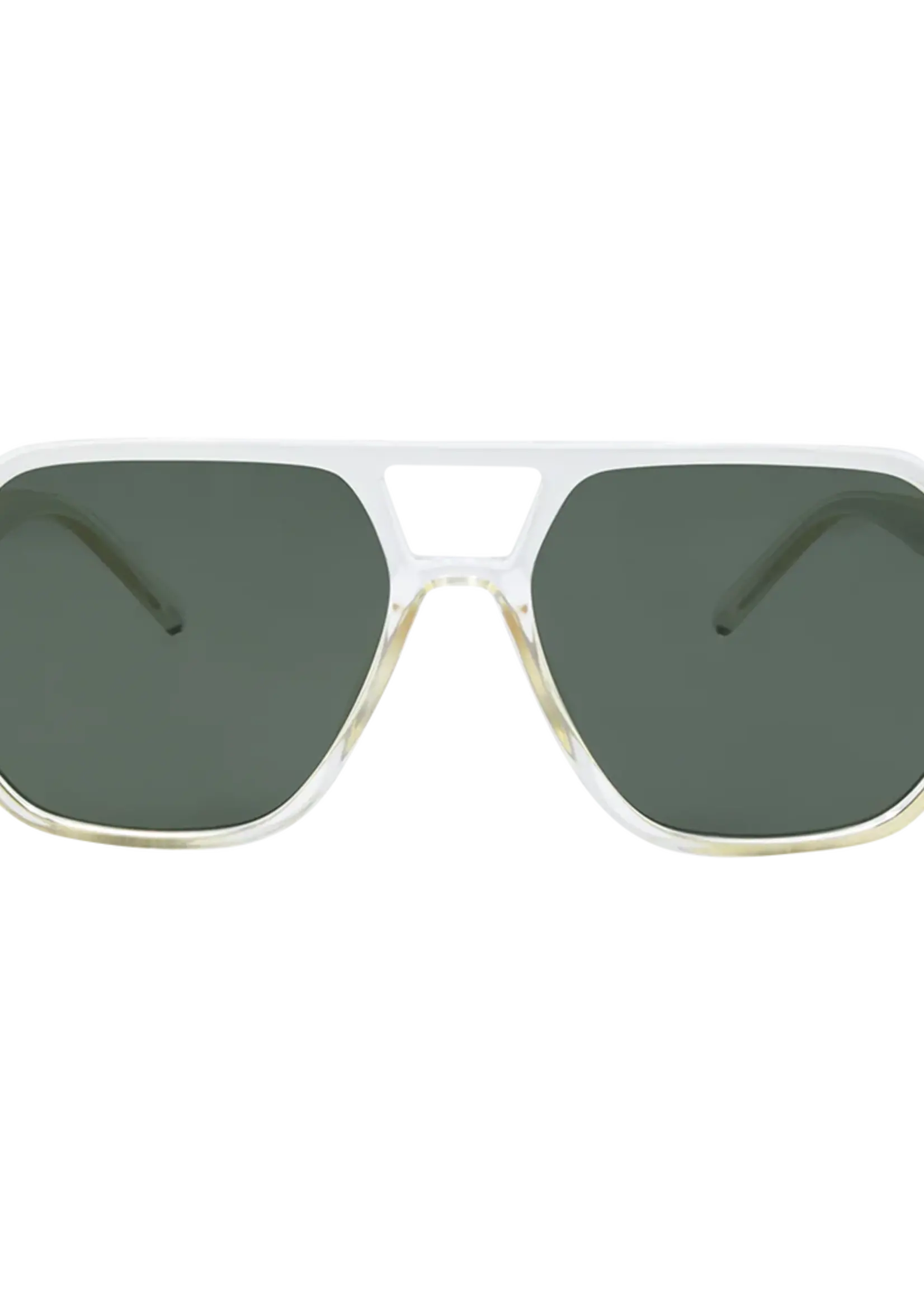 One Day Delilah Sunglasses - Champagne Green