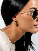 One Day Delilah Sunglasses - Champagne Green