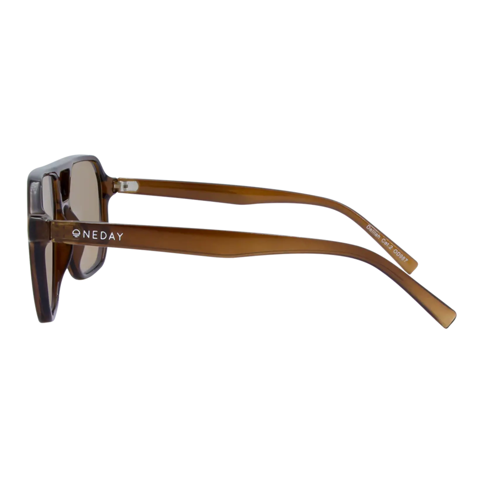 One Day Delilah Sunglasses - Brown Brown