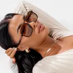 One Day Delilah Sunglasses - Brown Brown