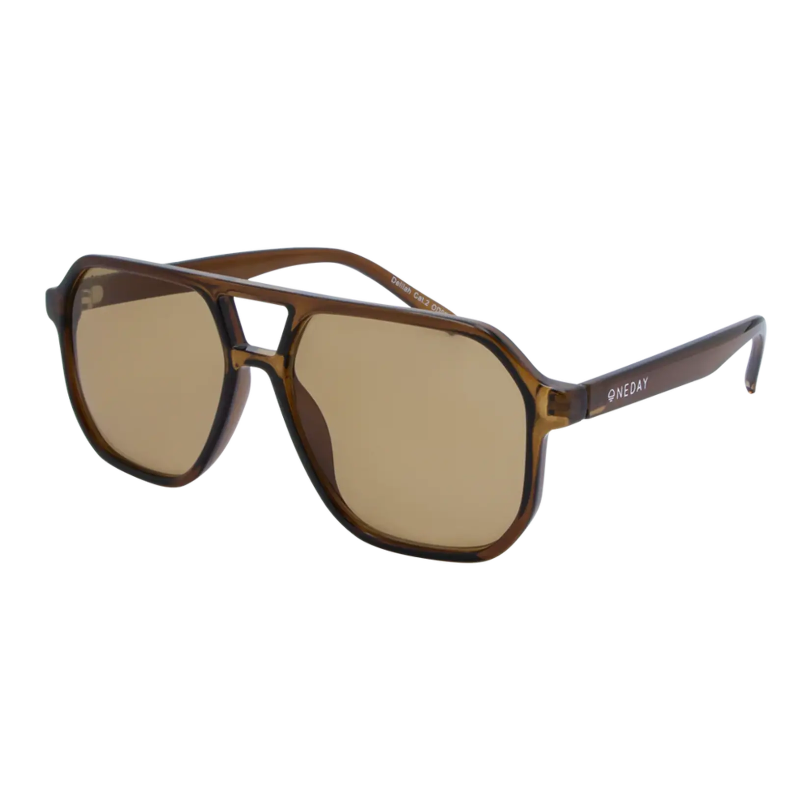 One Day Delilah Sunglasses - Brown Brown