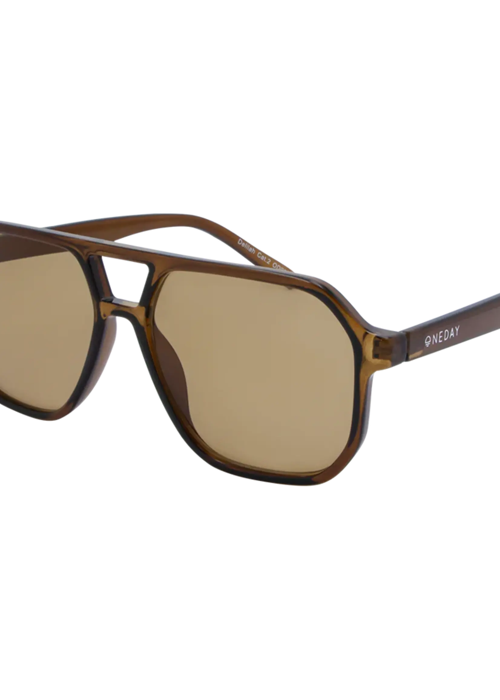 One Day Delilah Sunglasses - Brown Brown