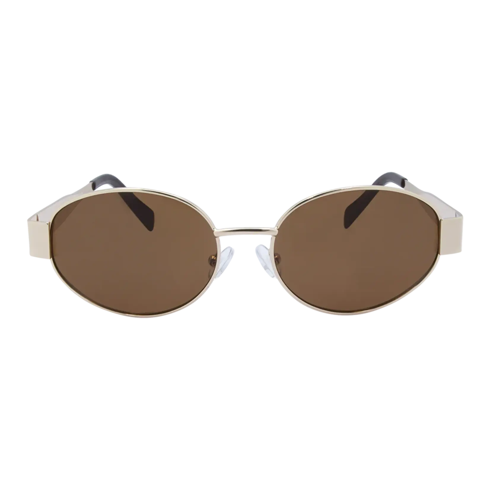 One Day Kendall Sunglasses - Gold Brown