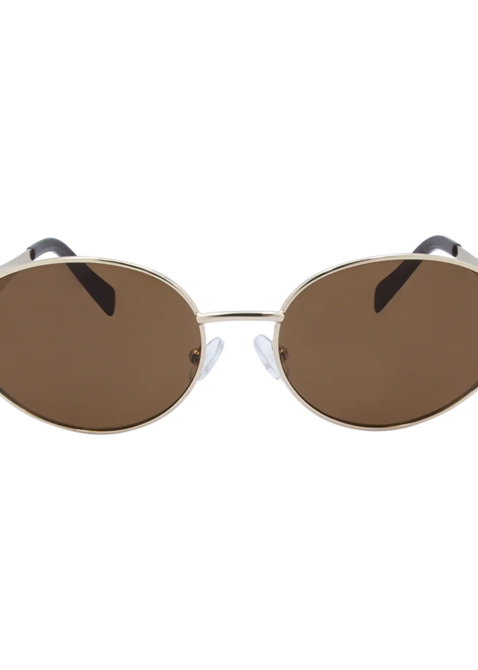One Day Kendall Sunglasses - Gold Brown