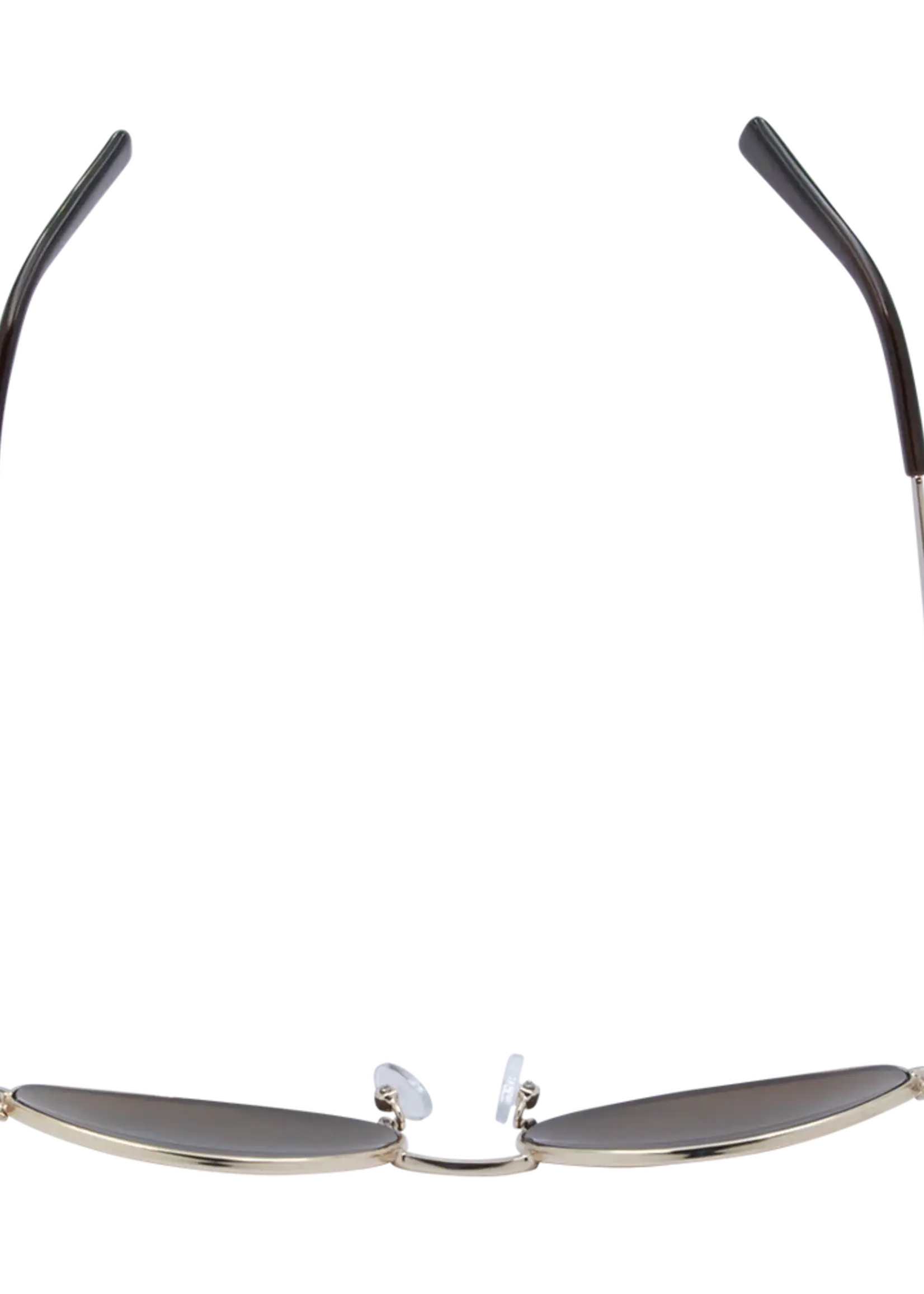 One Day Kendall Sunglasses - Gold Brown