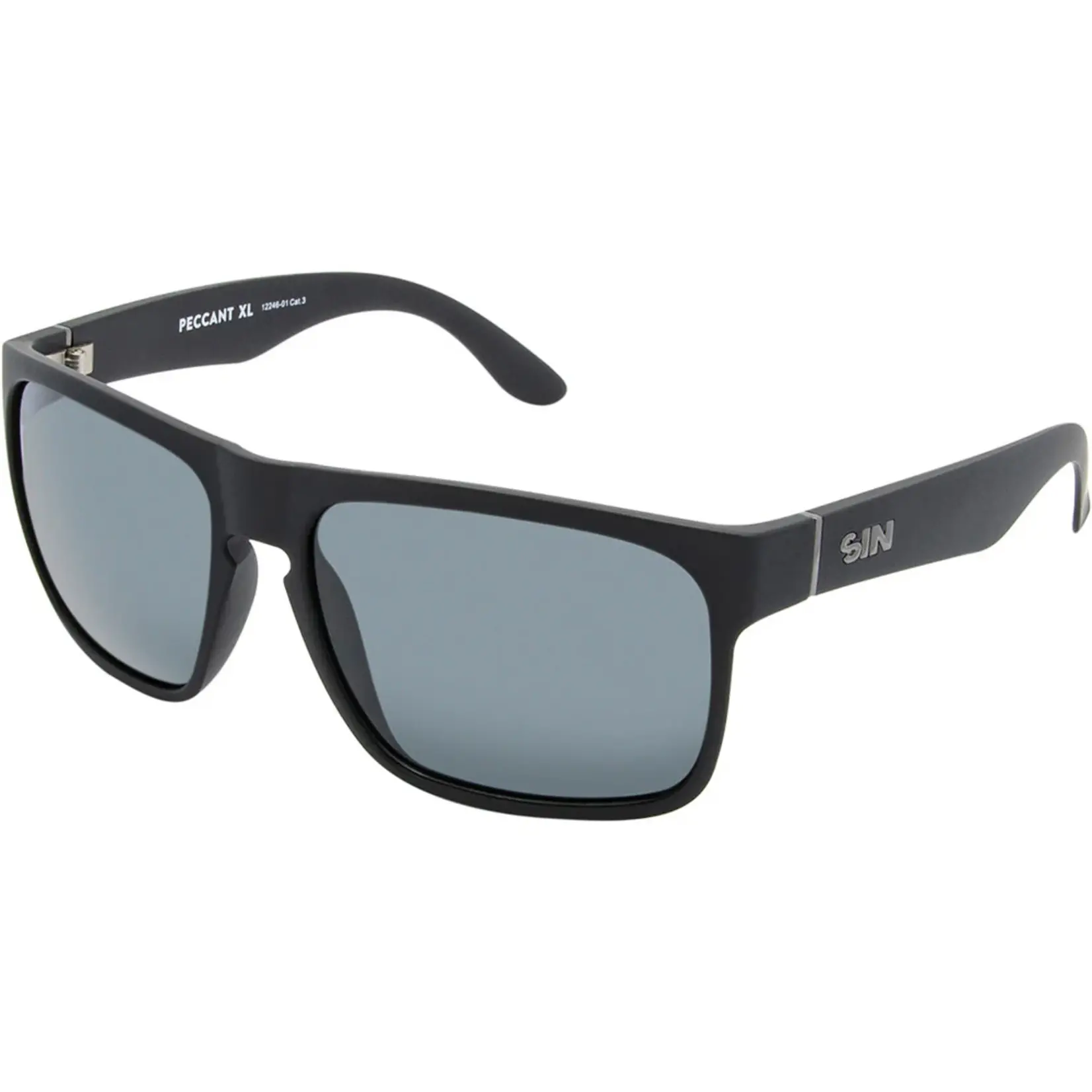 Sin Eyewear Peccant XL Sunglasses - Black & Smoke