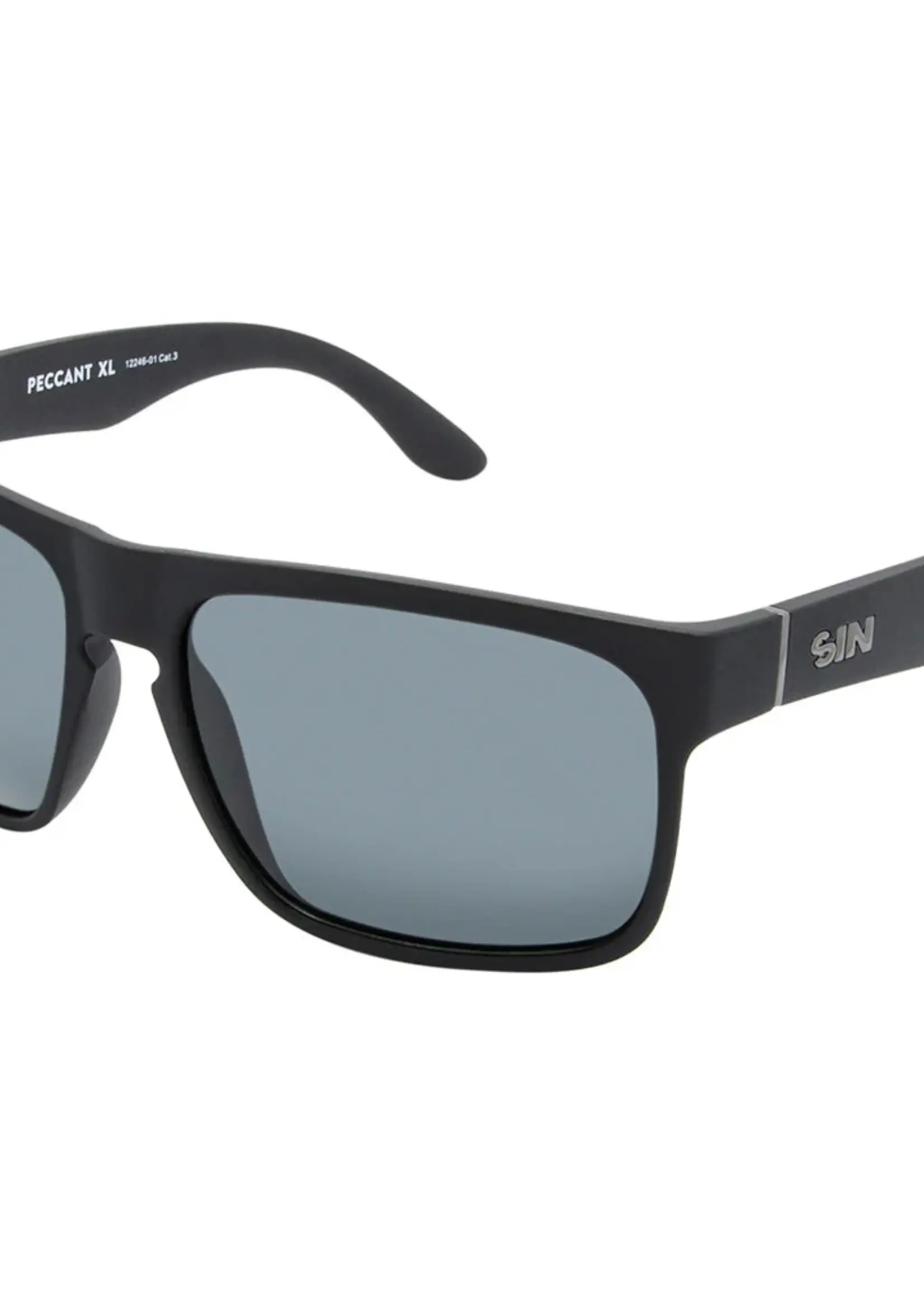 Sin Eyewear Peccant XL Sunglasses - Black & Smoke