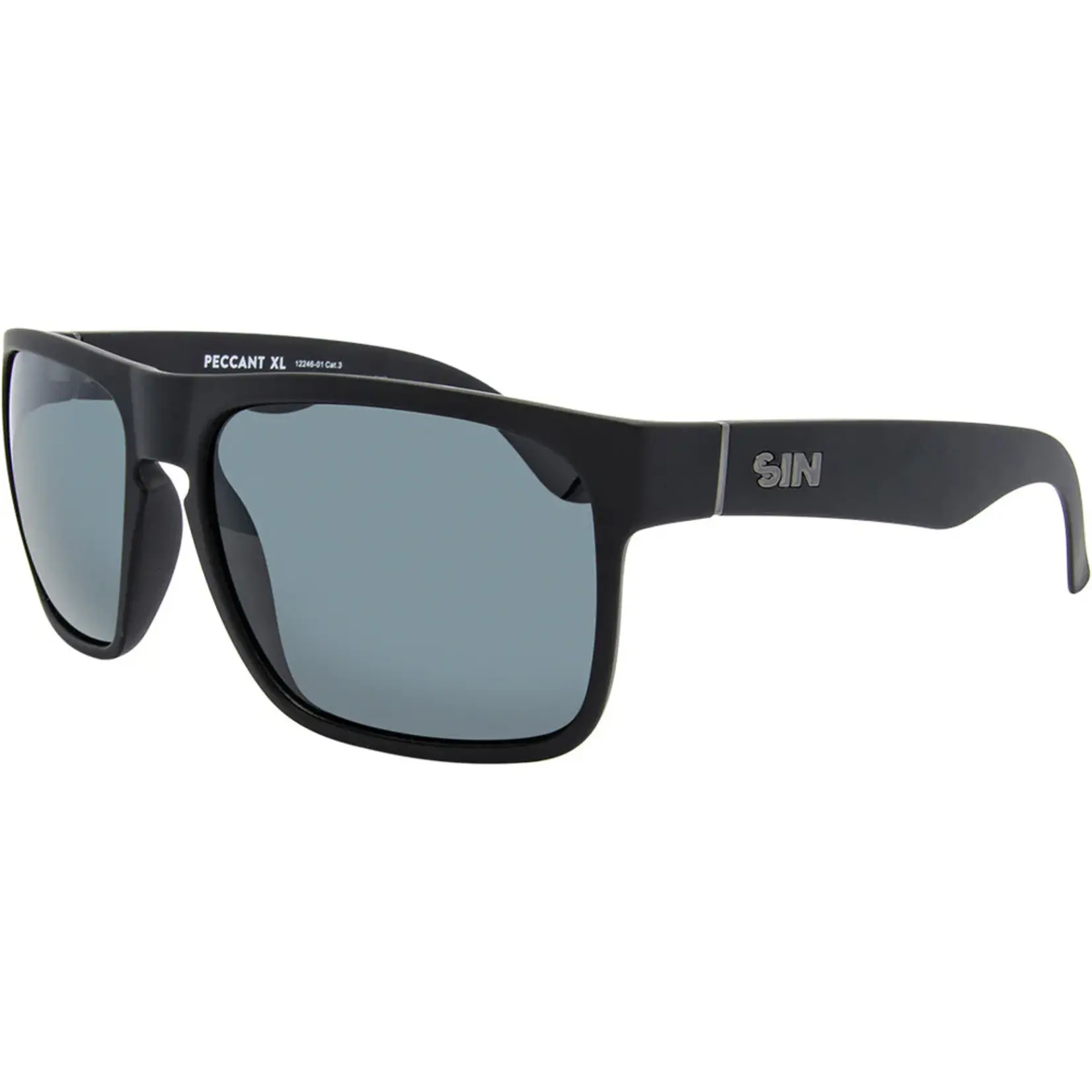 Sin Eyewear Peccant XL Sunglasses - Black & Smoke
