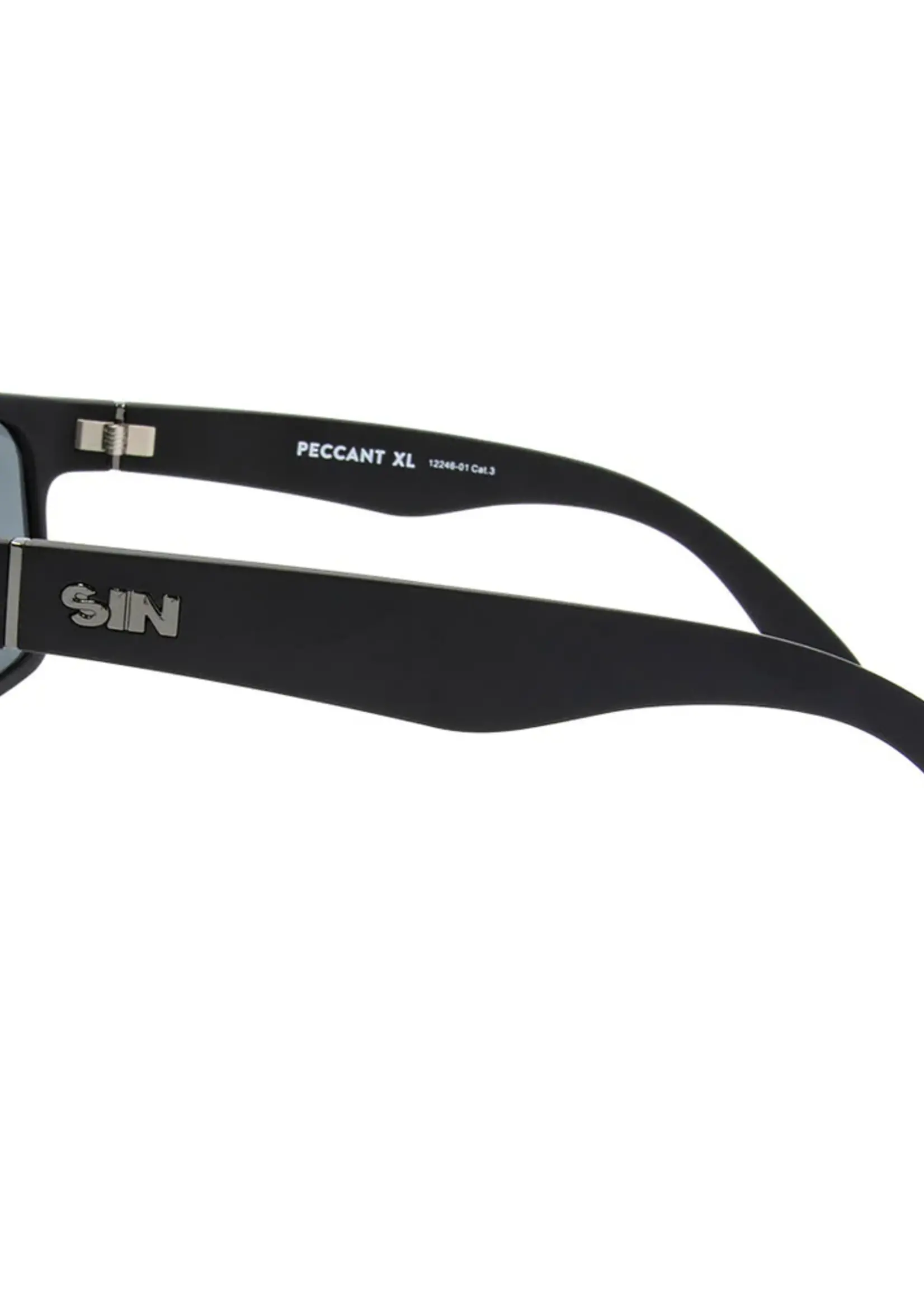 Sin Eyewear Peccant XL Sunglasses - Black & Smoke