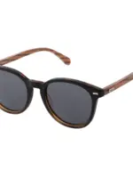 Sin Eyewear Risky Business Wooden Sunglasses - Black