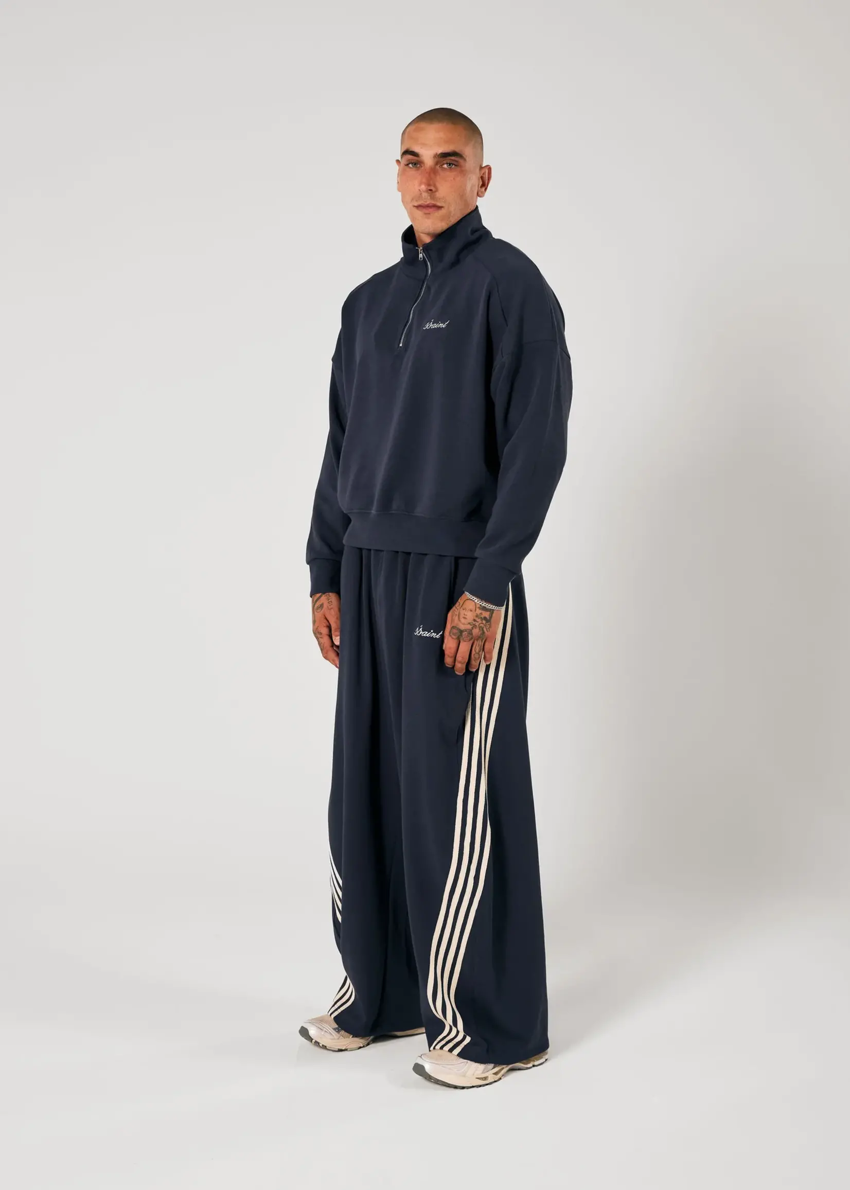 Ssaint Barrel Pants - Navy
