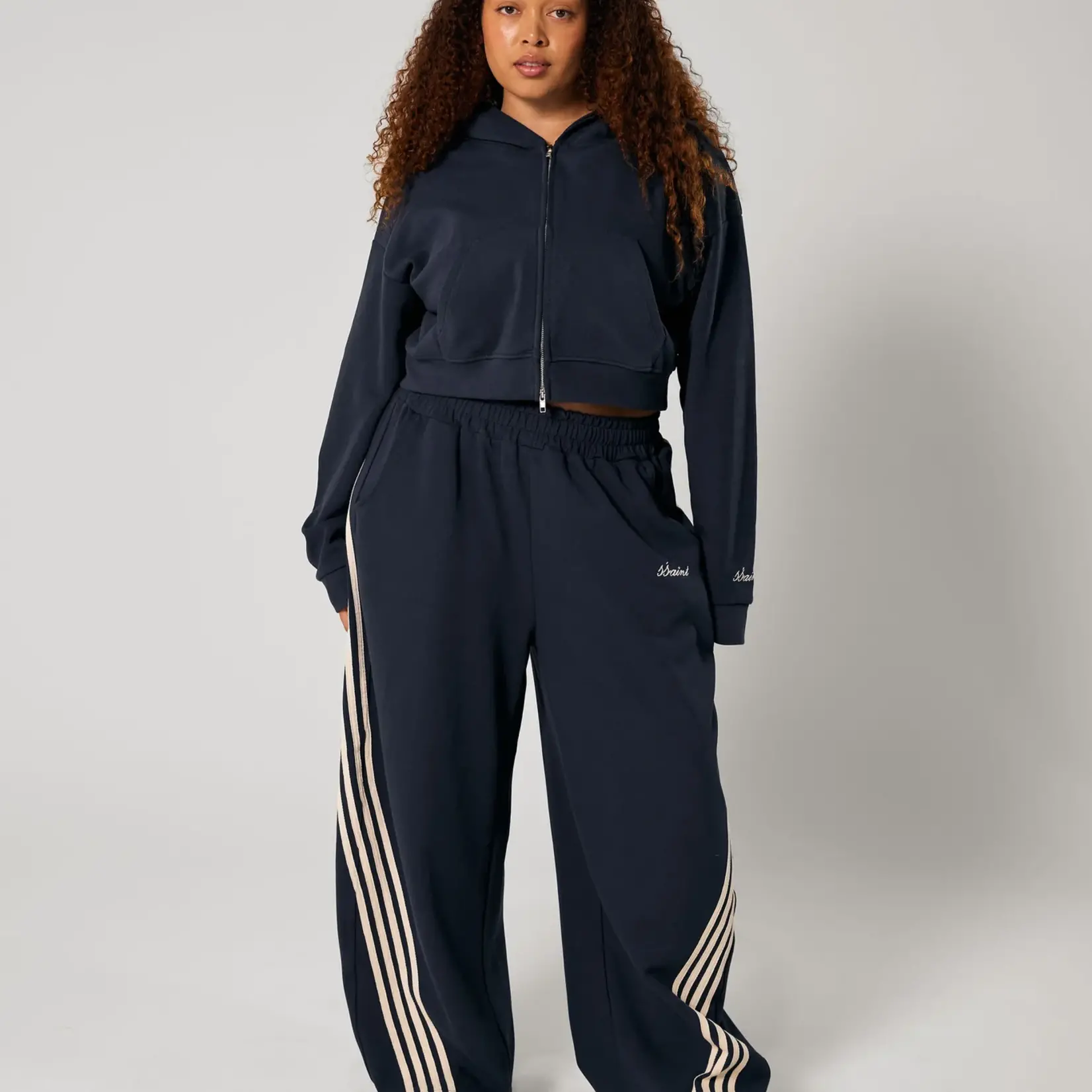 Ssaint Barrel Pants - Navy