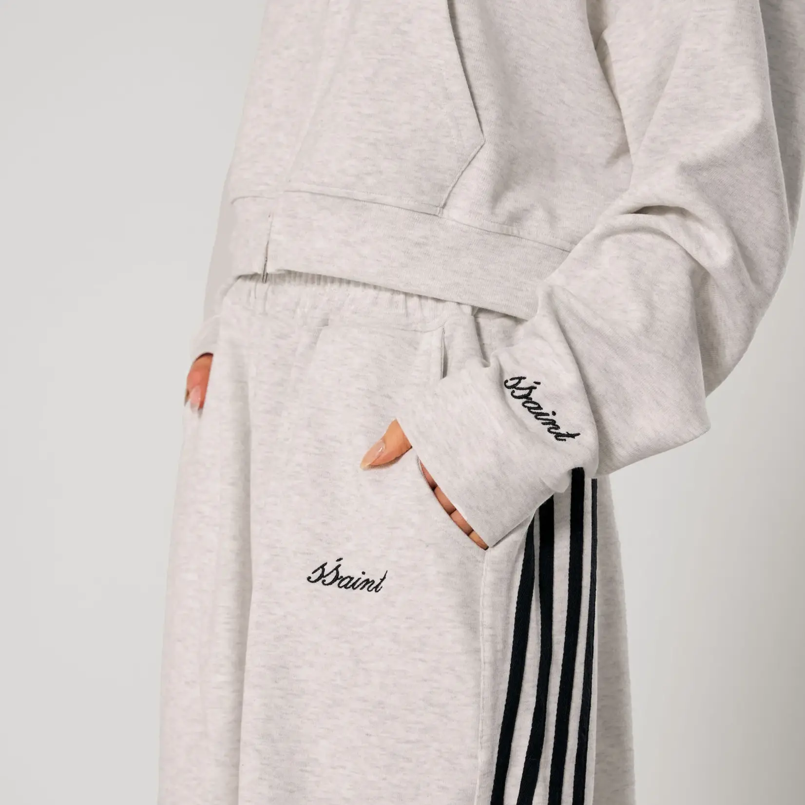 Ssaint Barrel Pants - Grey