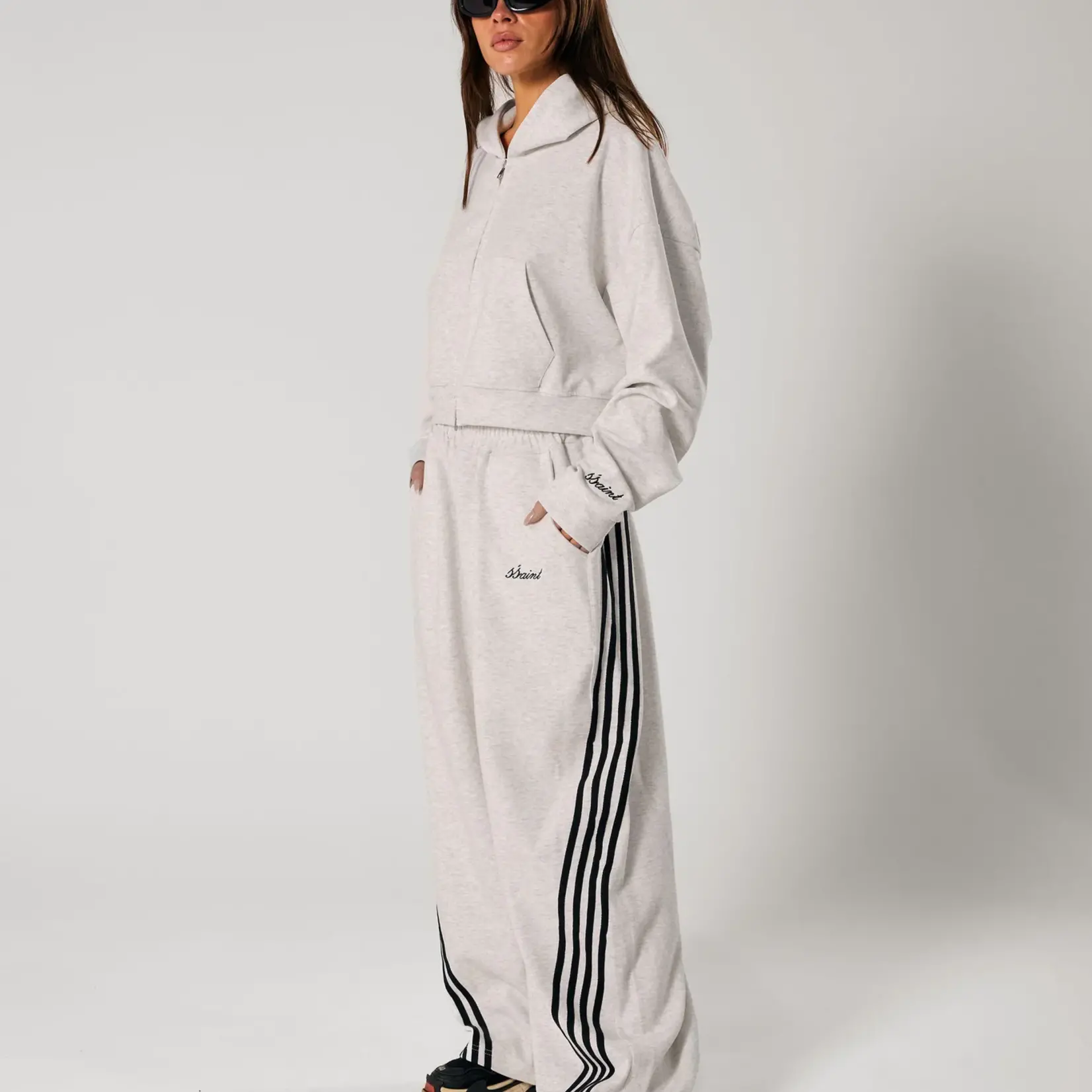 Ssaint Barrel Pants - Grey