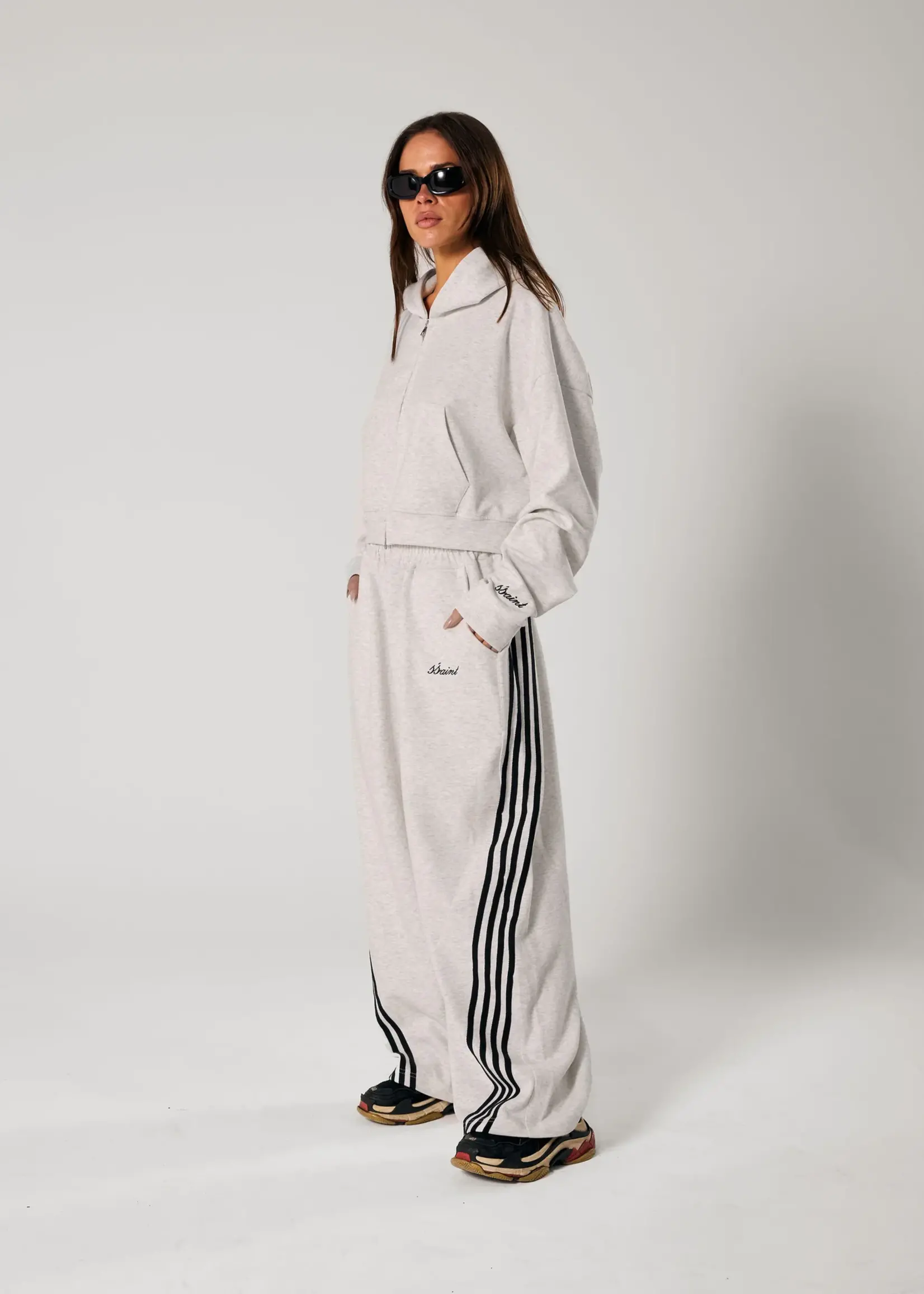 Ssaint Barrel Pants - Grey