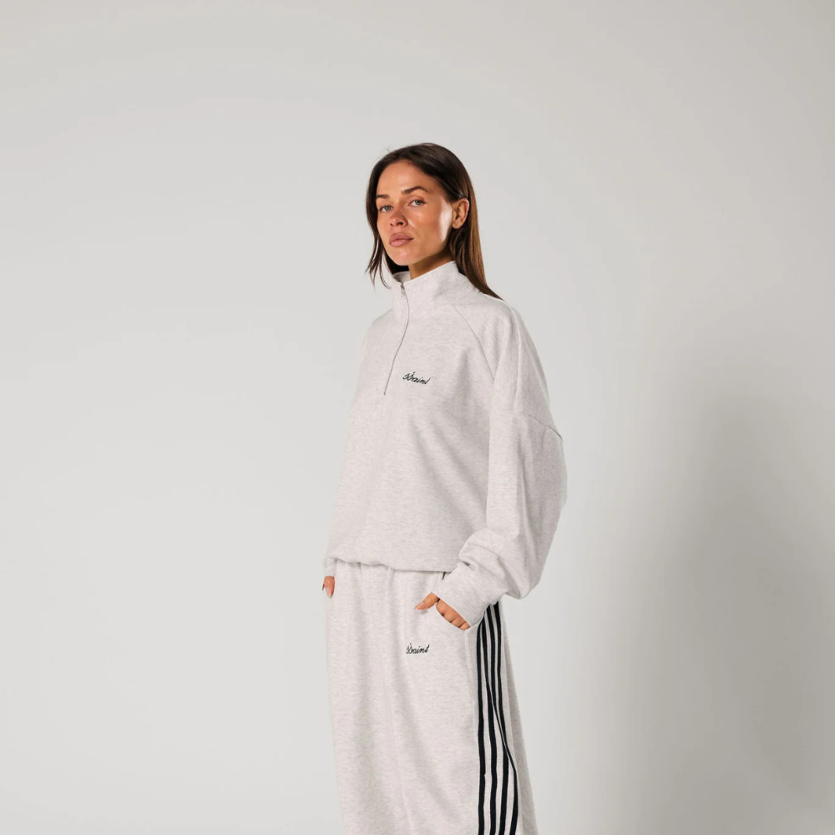 Ssaint Zip Jumper - Grey