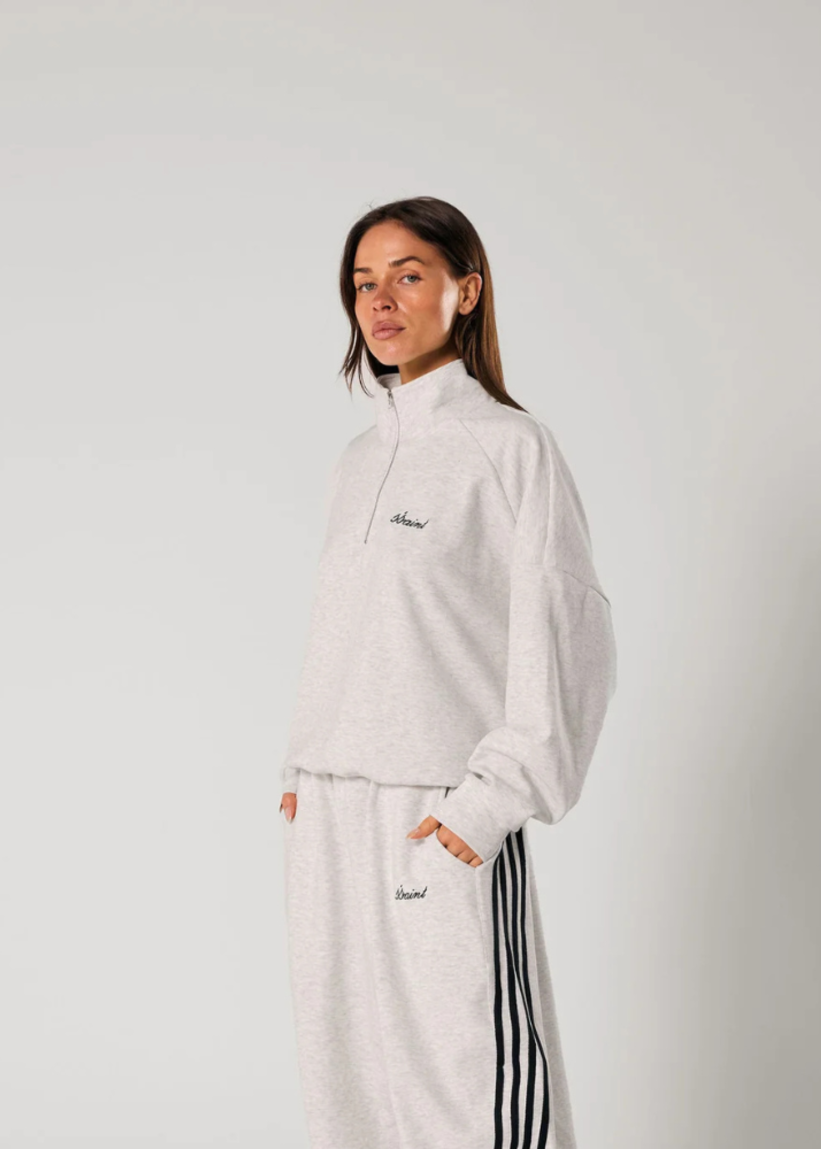 Ssaint Zip Jumper - Grey