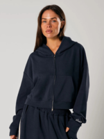 Ssaint Cropped Hood - Navy