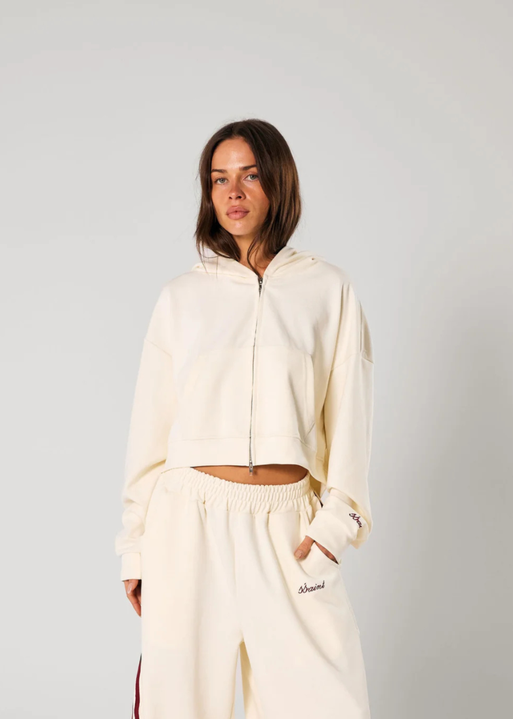 Ssaint Cropped Hood - Butter