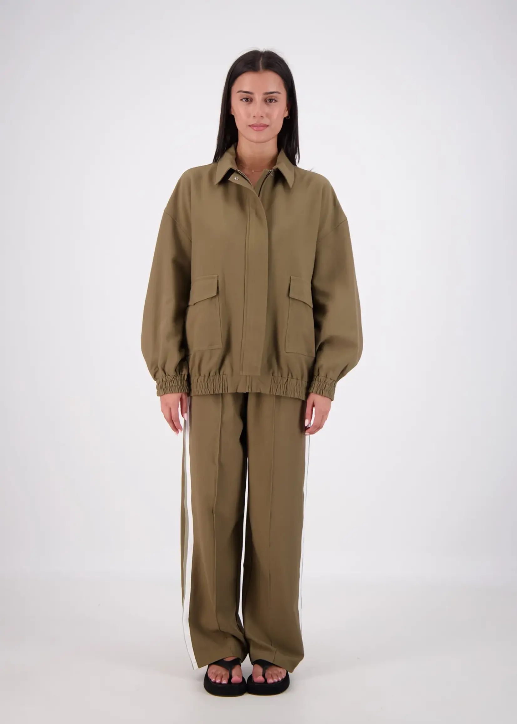 Ischia Bomber Jacket Olive