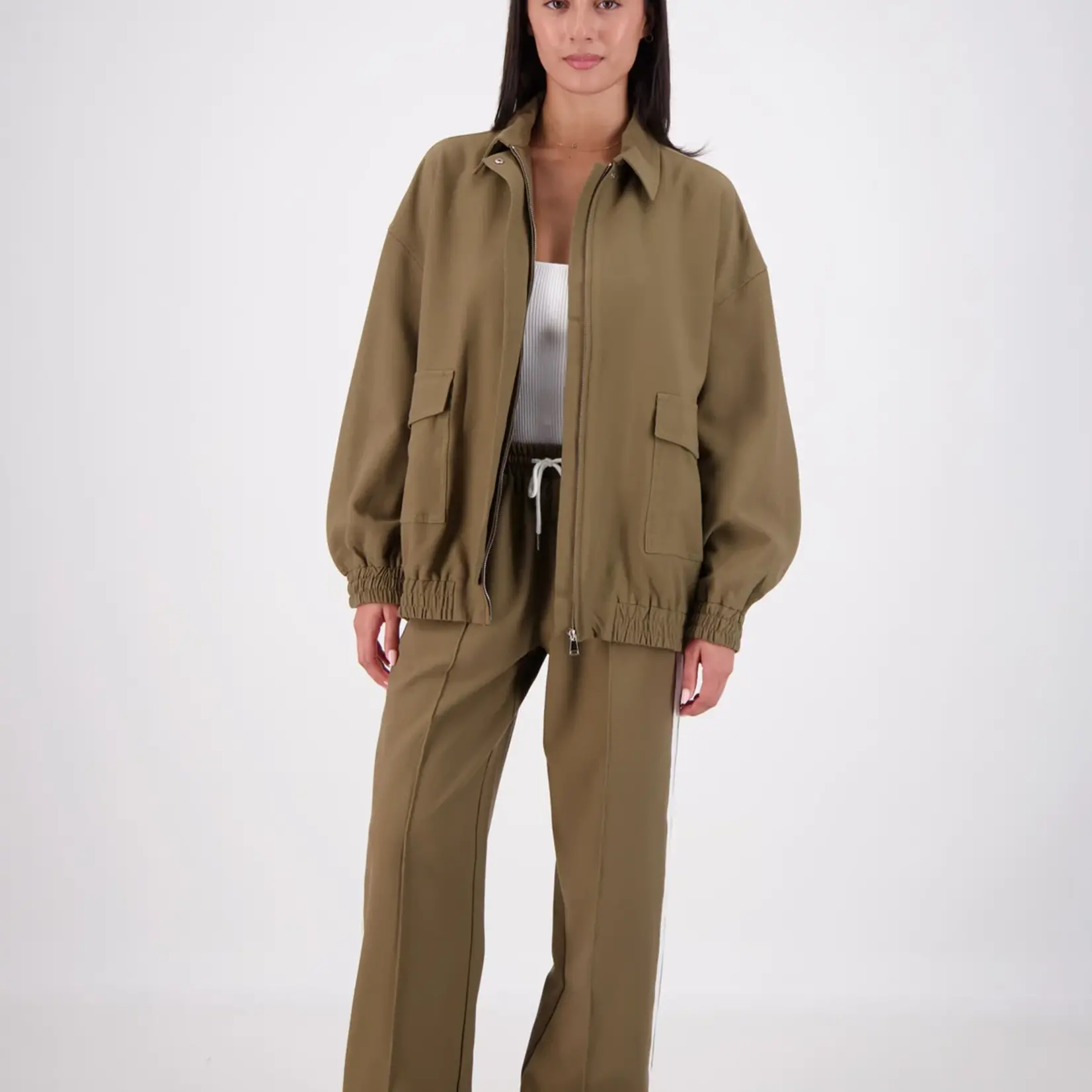 Ischia Bomber Jacket Olive