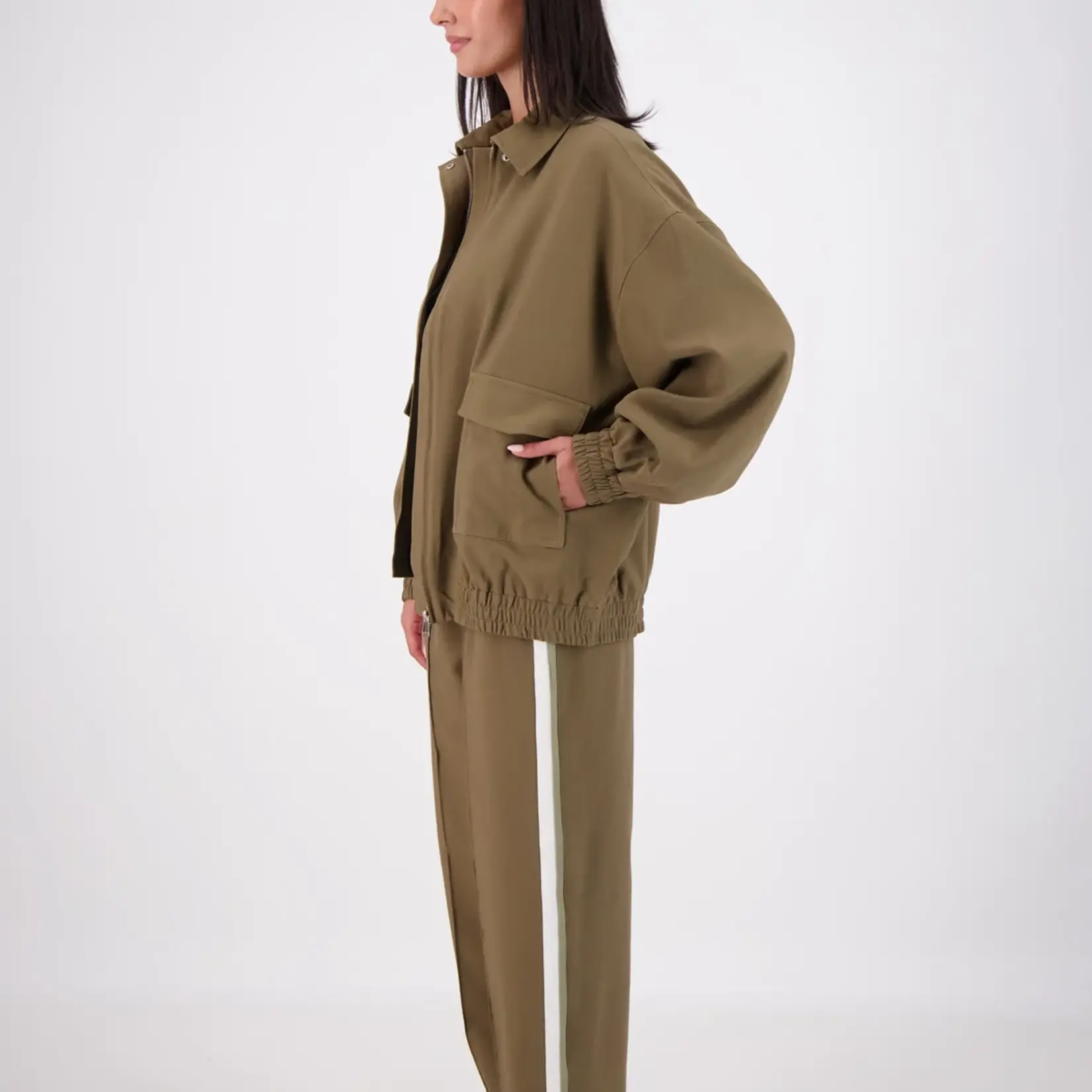 Ischia Bomber Jacket Olive