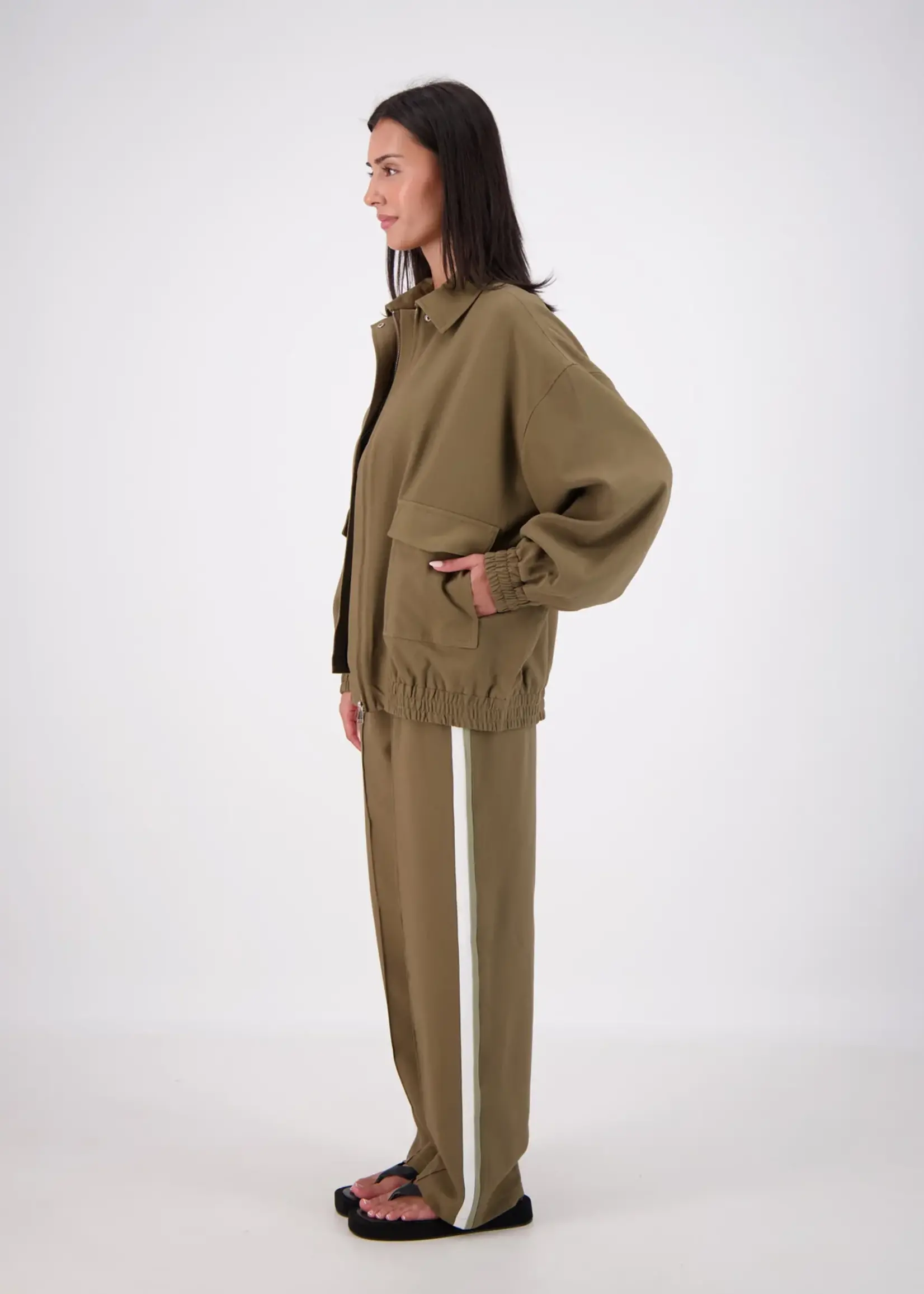 Ischia Bomber Jacket Olive