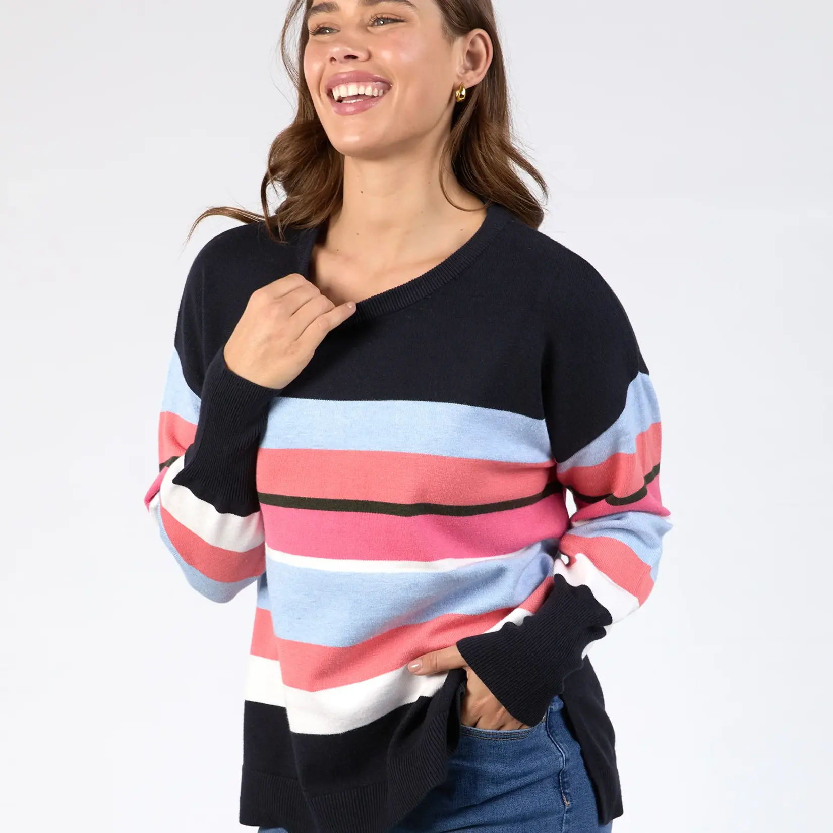 Elm Lifestyle Lacey Stripe Knit