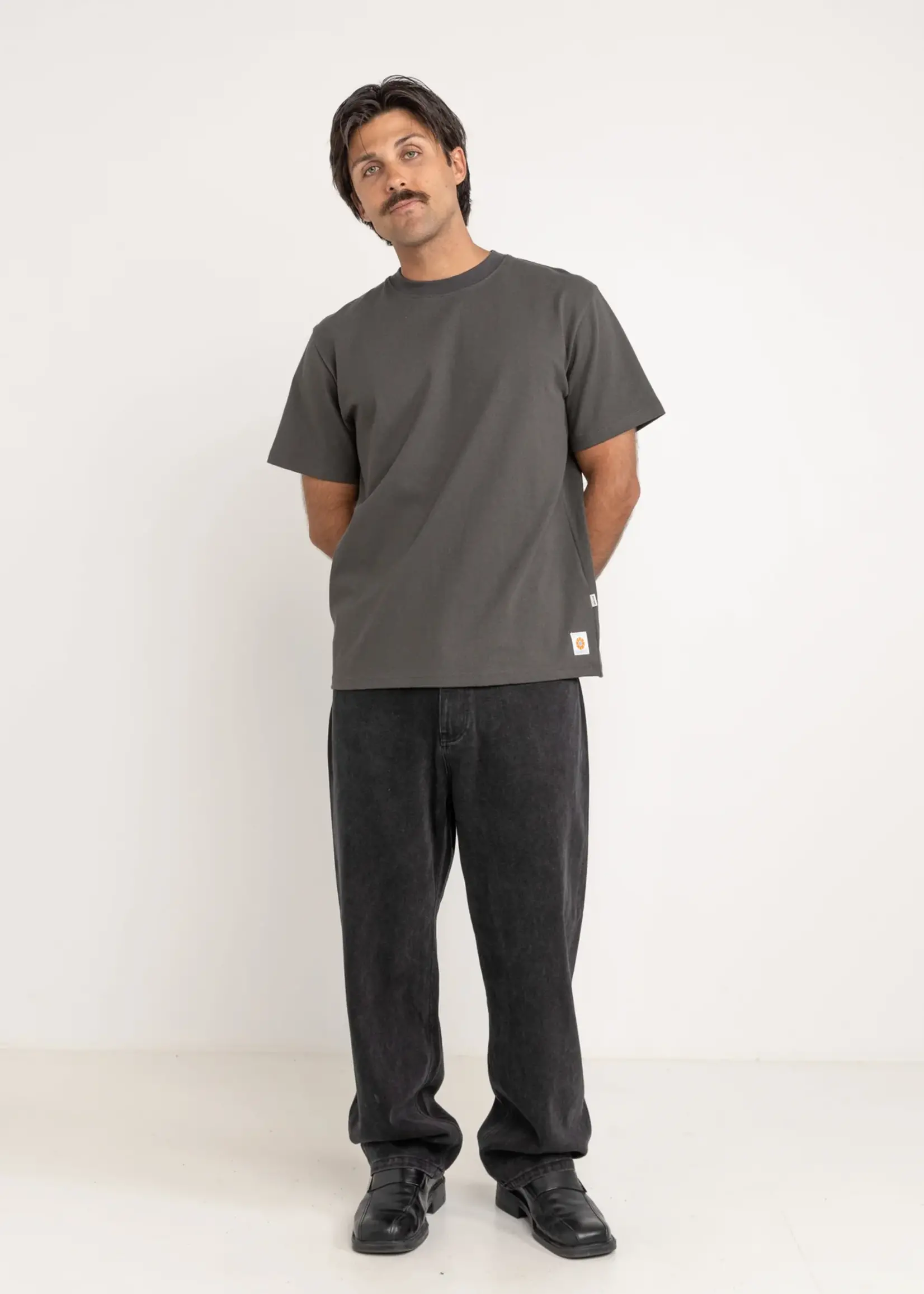 Rhythm Assembly Vintage SS T-Shirt - Stone Blue