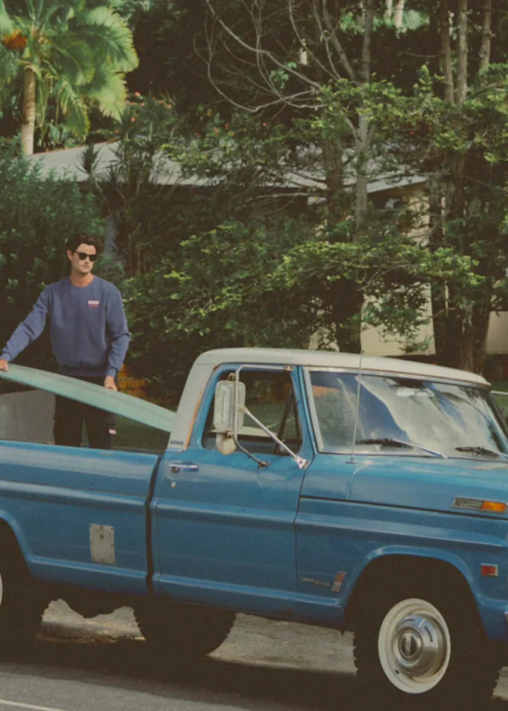 Rhythm Mechanics Crew Fleece - Indigo